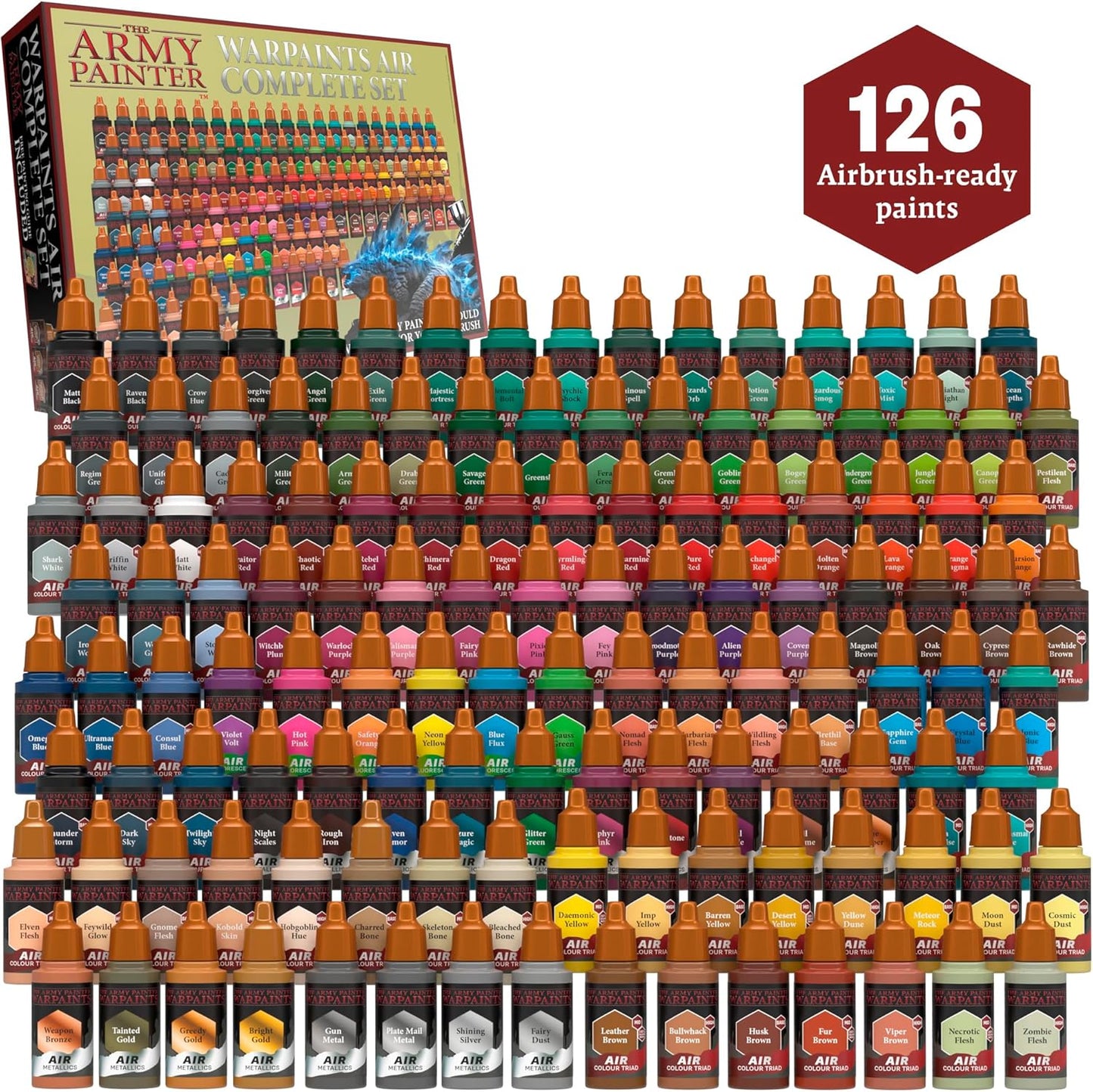 Warpaints Air Complete Set, Complete Set Single