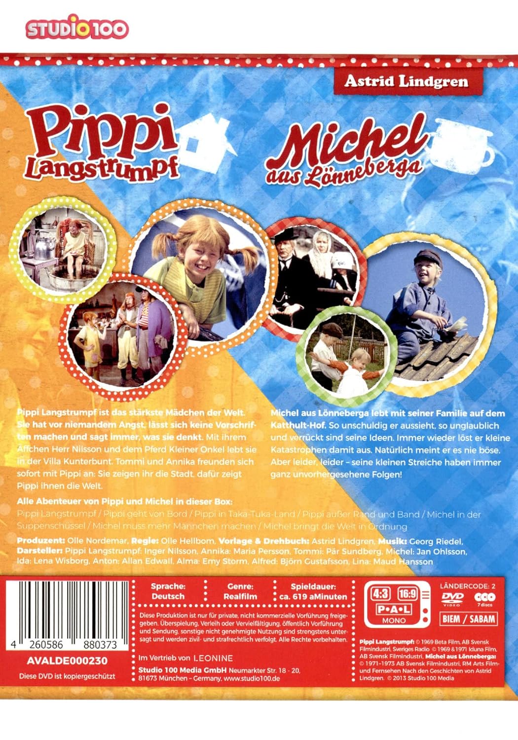 Pippi Langstrumpf / Michel aus Lönneberga, DVD