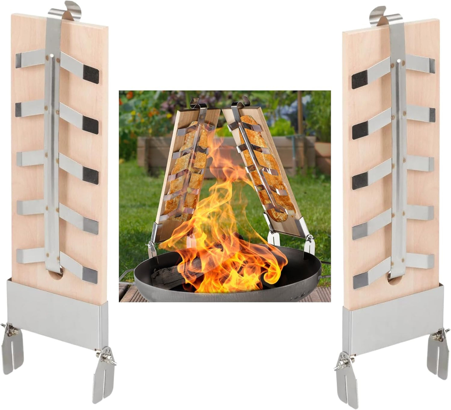 Flammlachsbretter-Set
