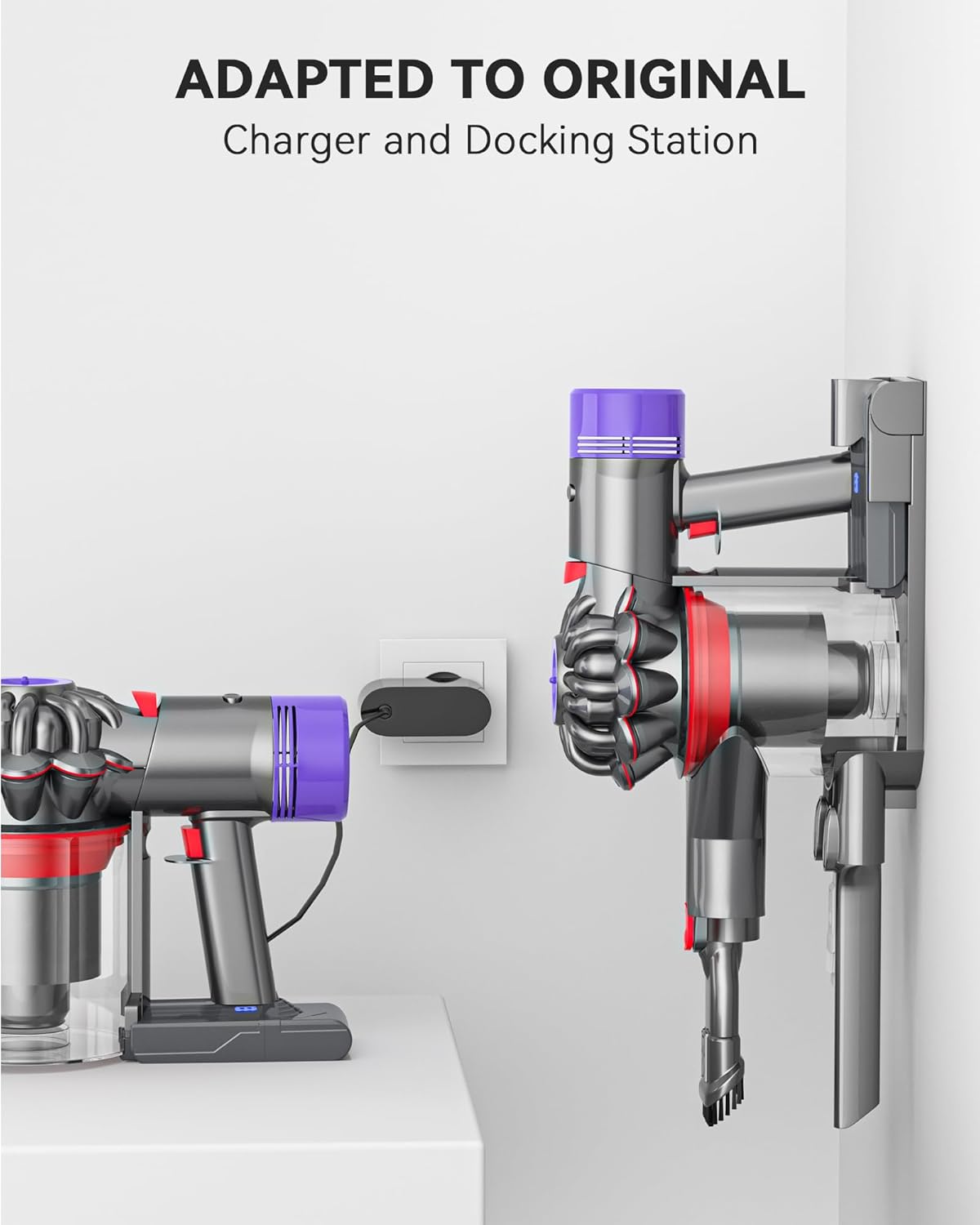 Ersatzakku für Dyson V8 Staubsauger, V8 8.0Ah + Filter