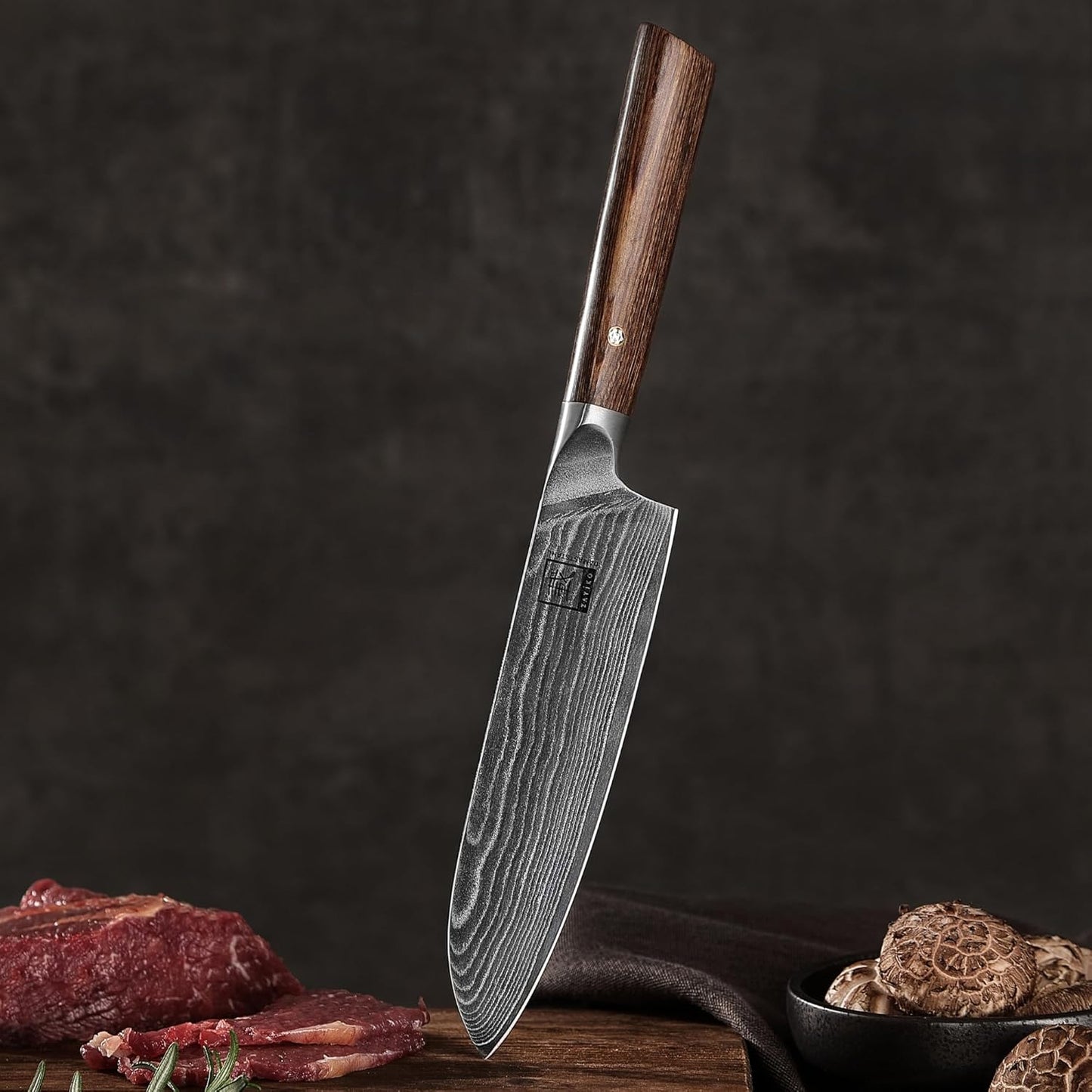 Kasshoku Damastmesser-Set (3-teilig) mit VG10 Kern