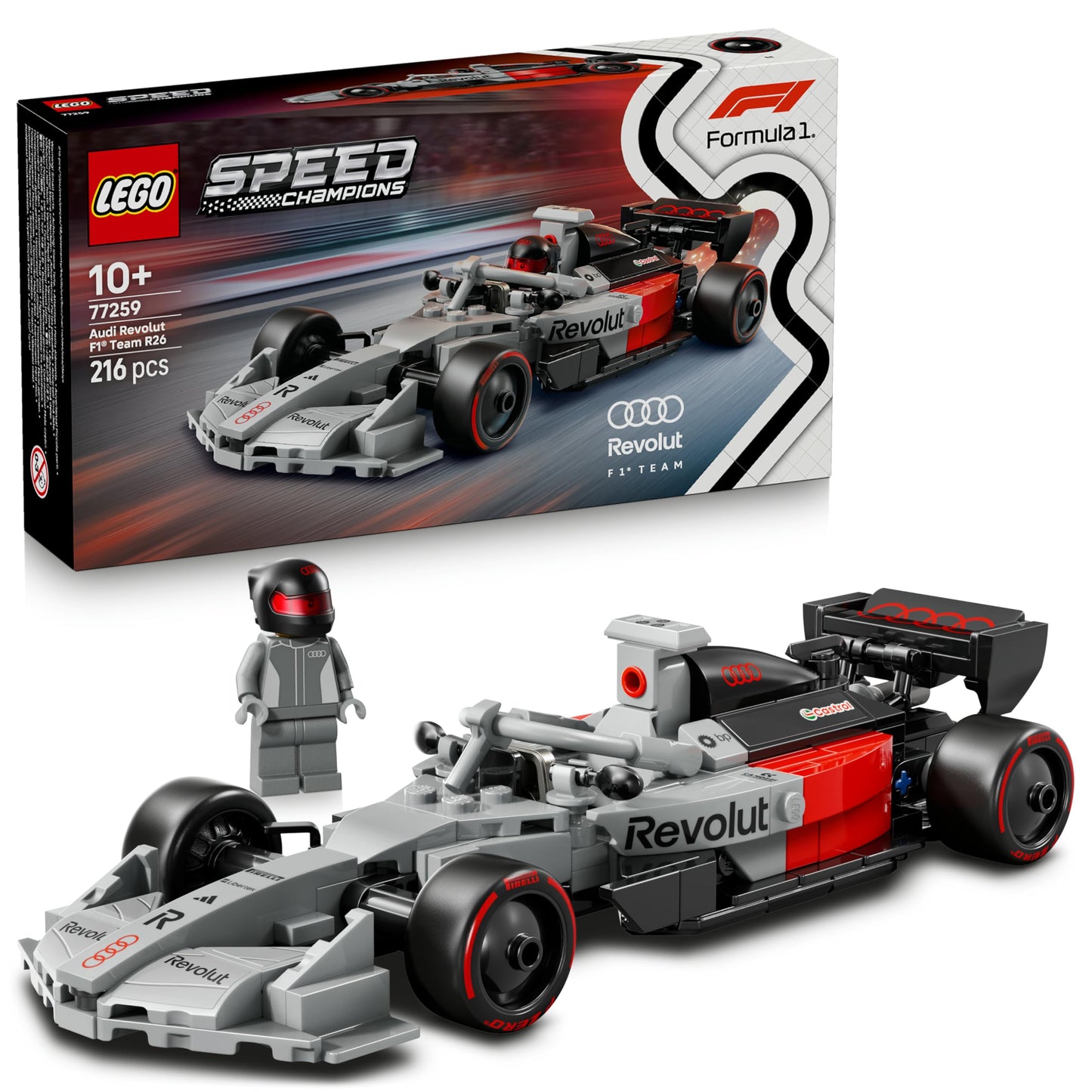 Audi Revolut F1 Team R26 Rennwagen