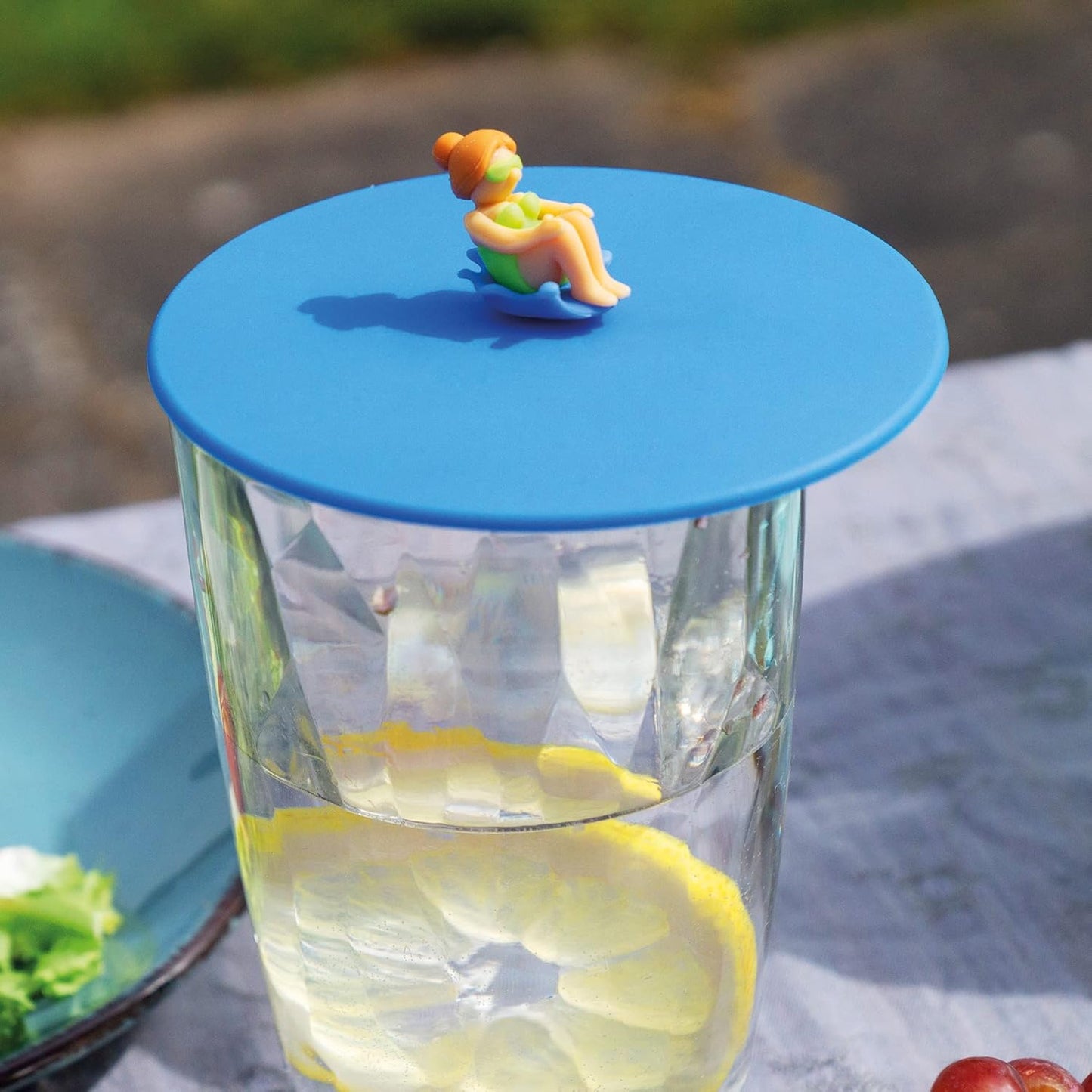 3-teiliges Glasabdeckungen-Set, Splash Girls