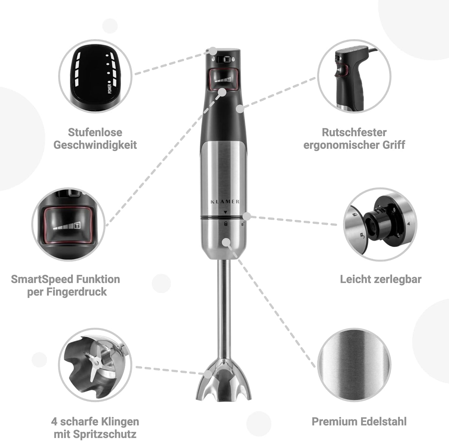 Stabmixer-Set, Premium Set