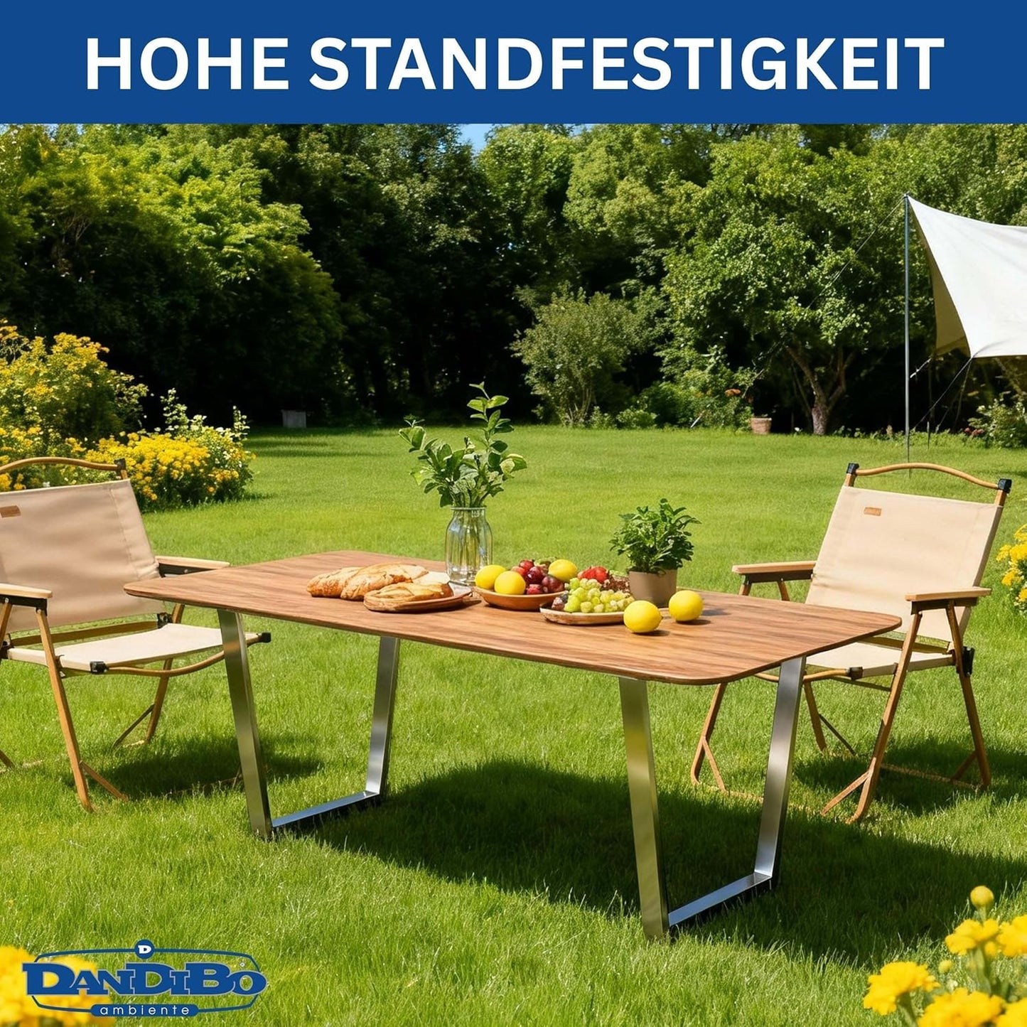 2er-Set Tischbeine