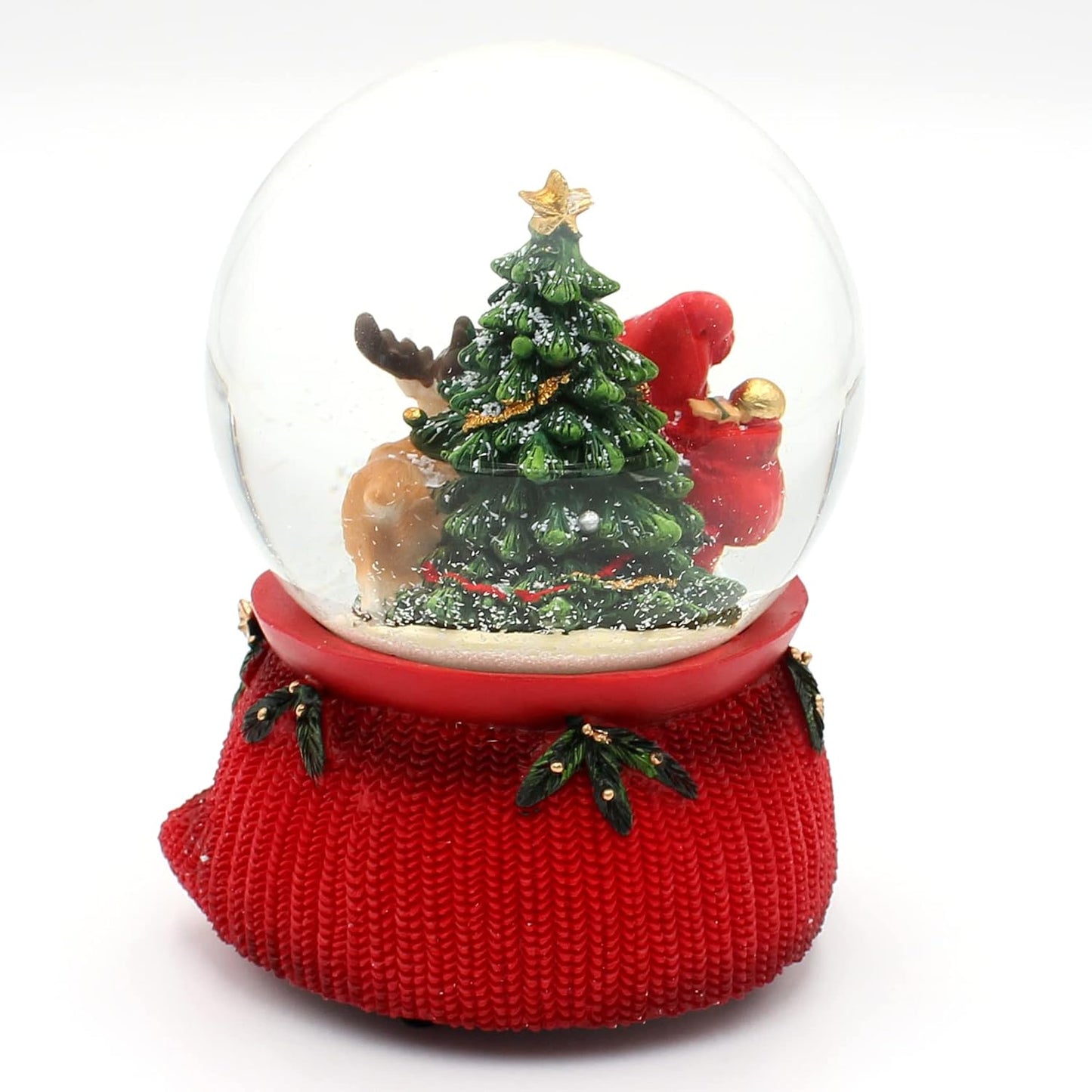 Schneekugel, Santa-reh