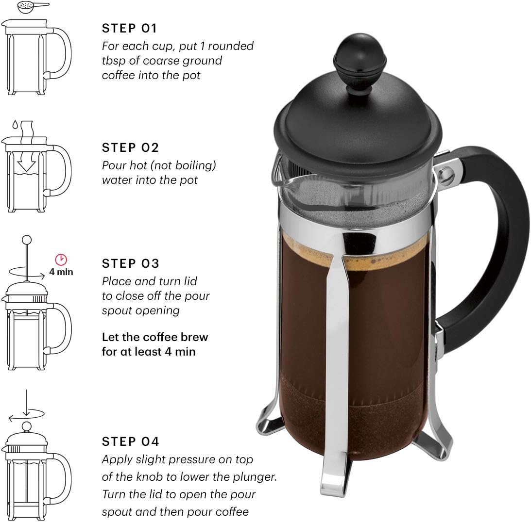 Kaffeebereiter (0.35 L), 3 Cup Creme