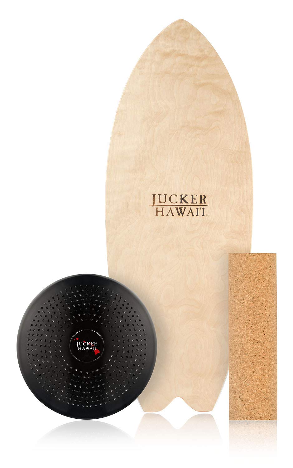 Balance Board Set mit Korkrolle und Kissen