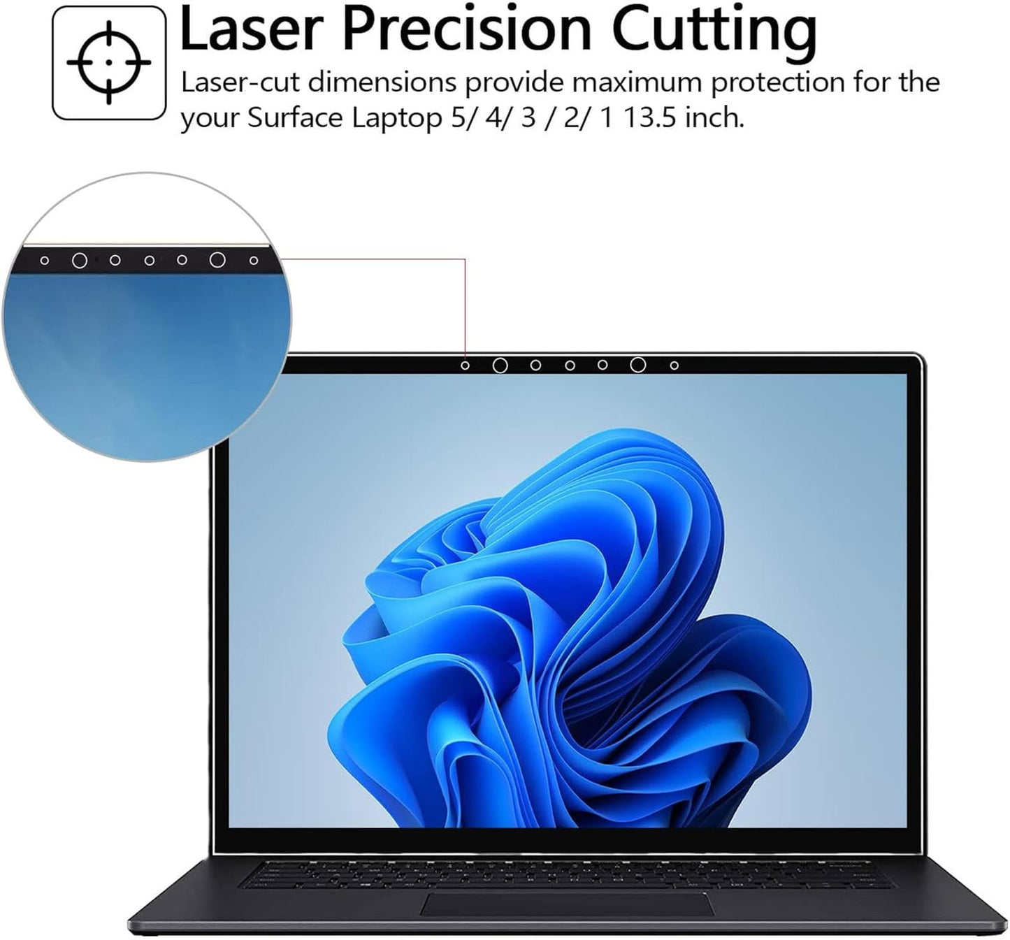 Schutzfolie für Surface Laptop (2 Stück)