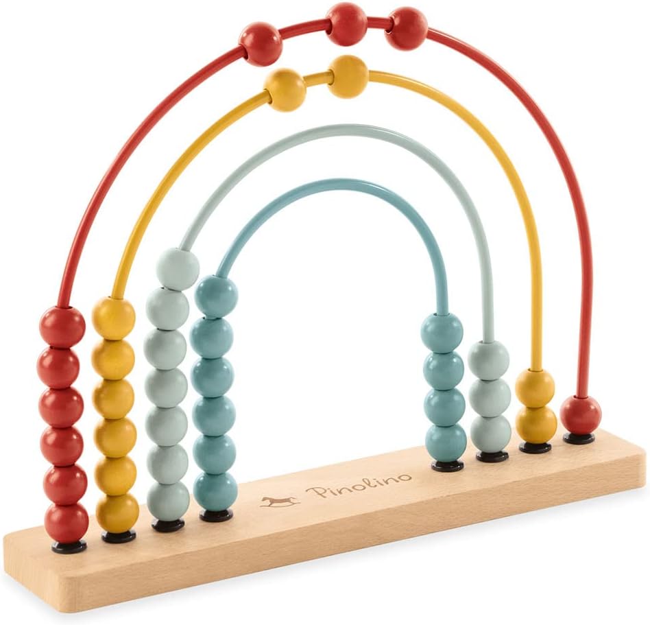 Rechenrahmen Abakus-Regenbogen Ruby