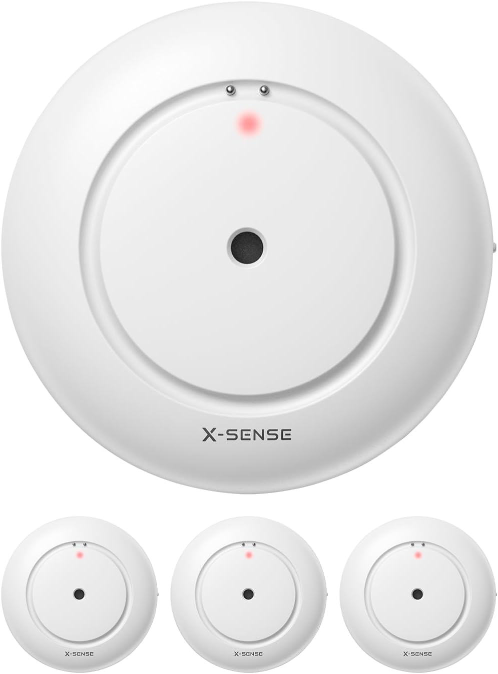 3 x Wi-Fi Wassermelder SWS51, Weiss