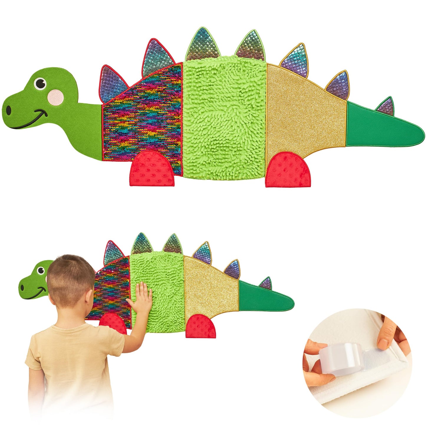 Sensorik-Wandpaneel, Dinosaur