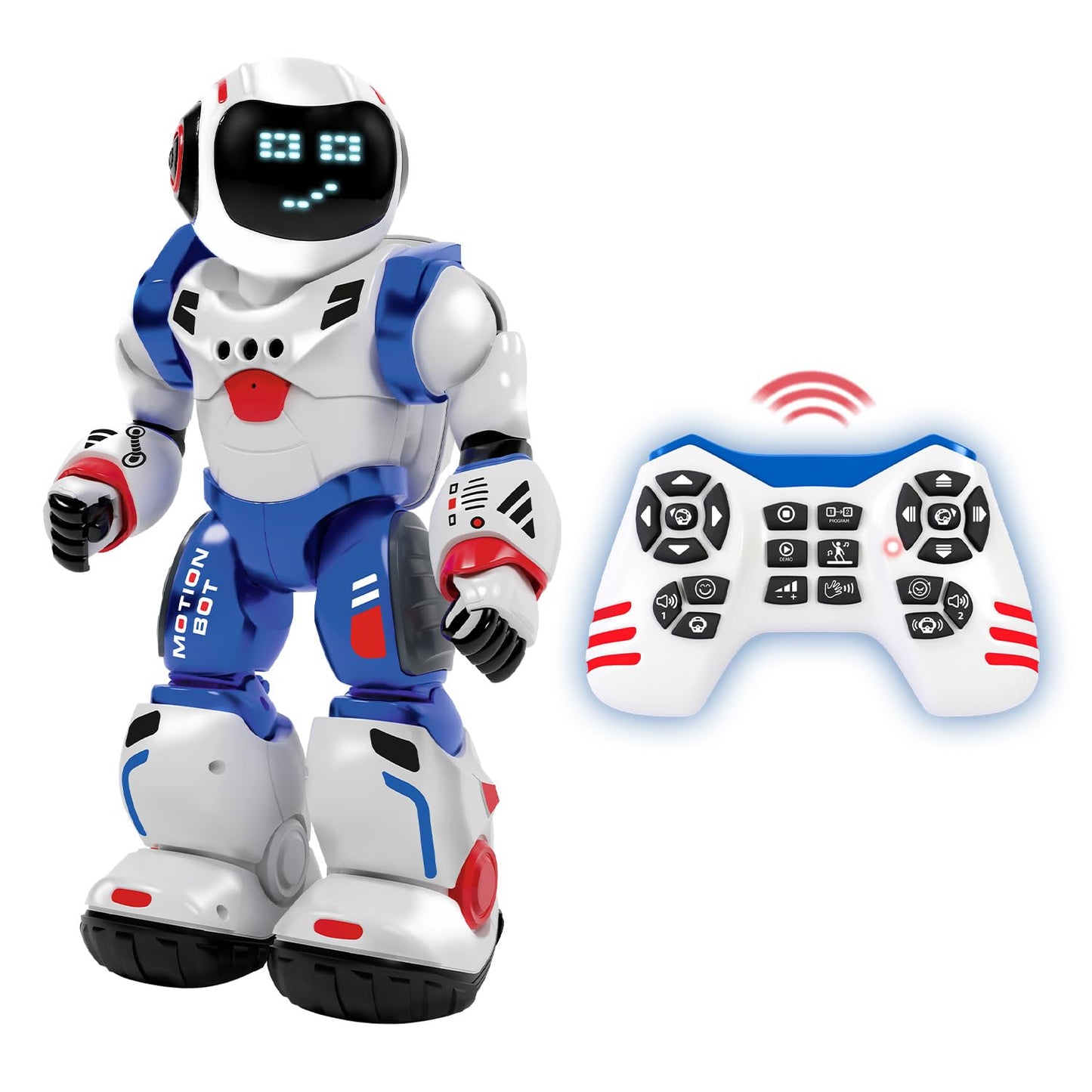 Programmierter Roboter Bruce mit 20 Gesichtsausdrücken, Bruce