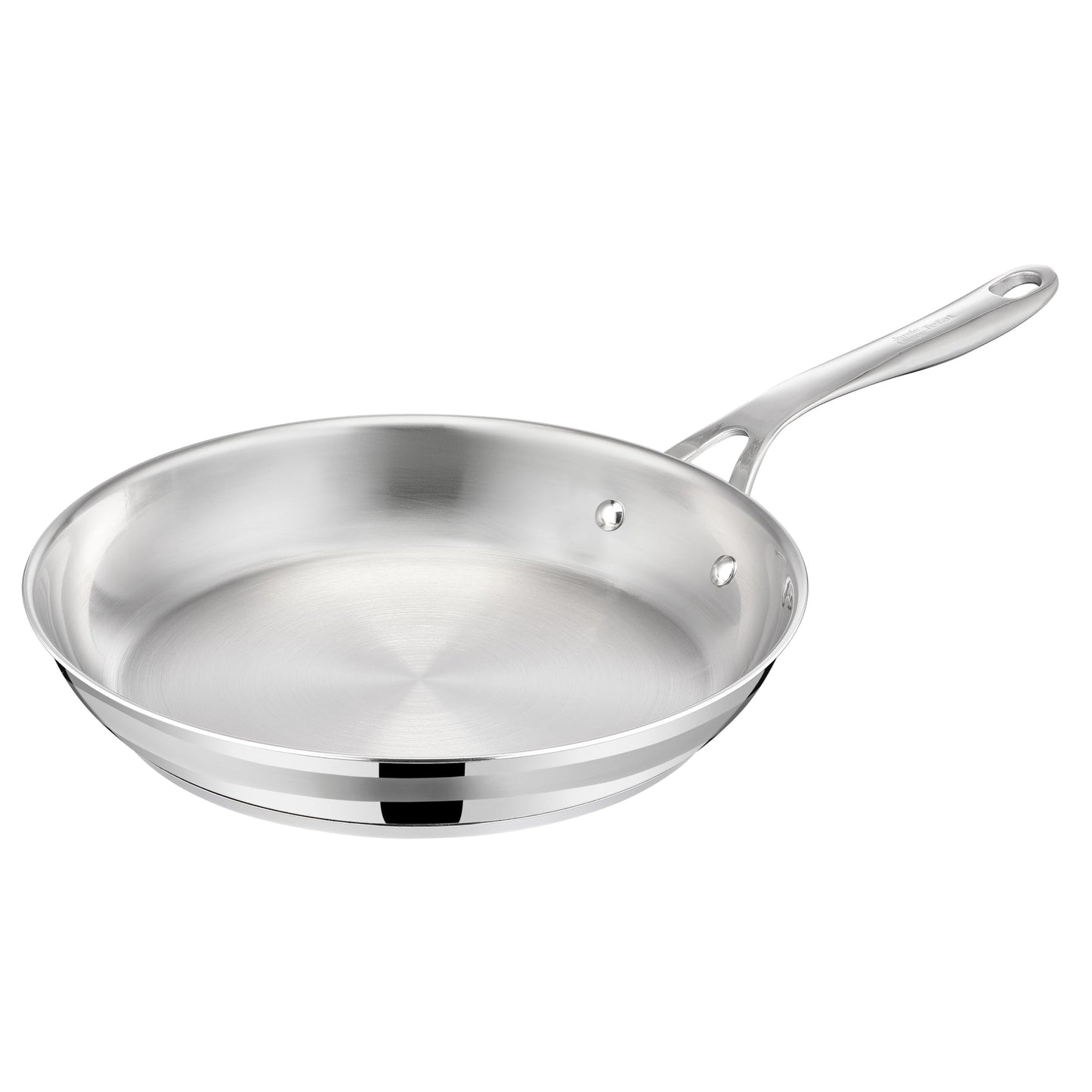 Cook Smart Bratpfanne, 28 cm Fry Pan Uncoated Edelstahl