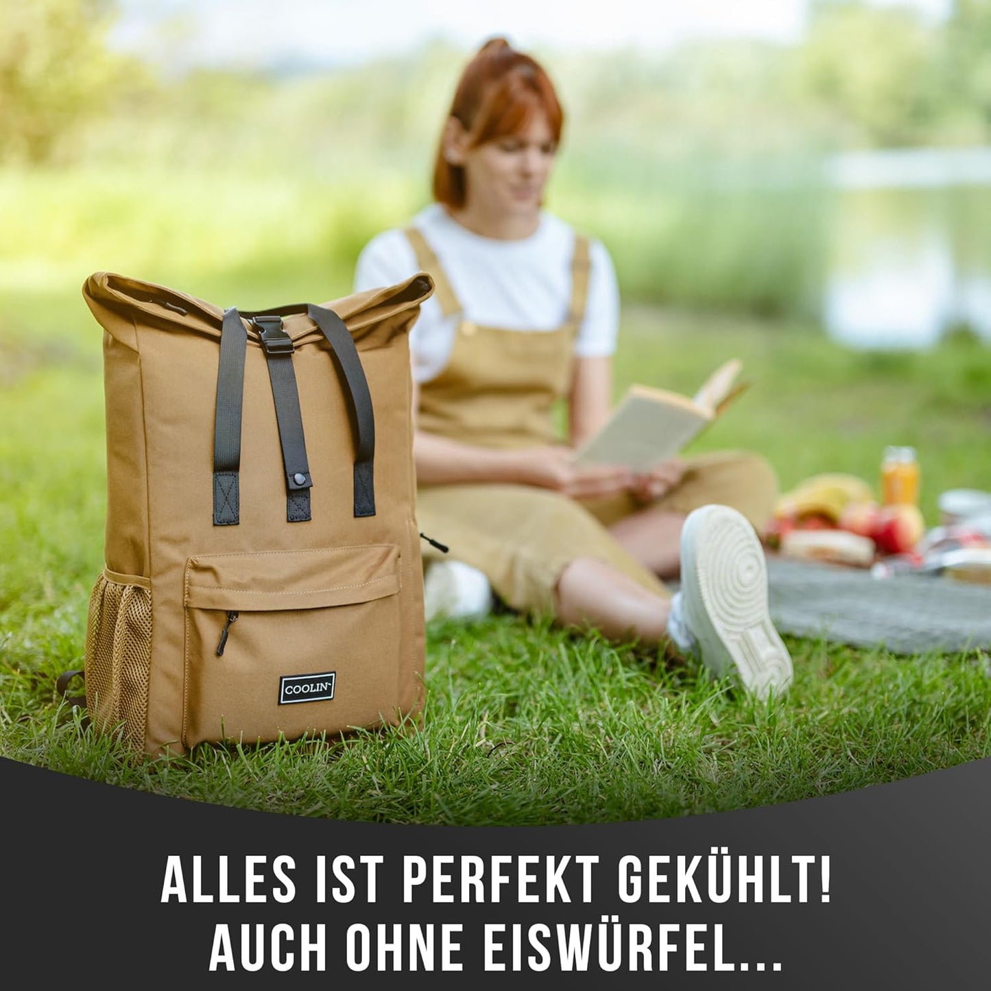 Kühlrucksack, Braun