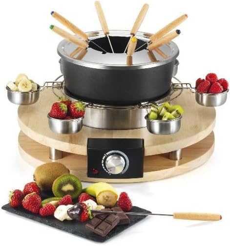 Fondue-Set mit 8 Gabeln