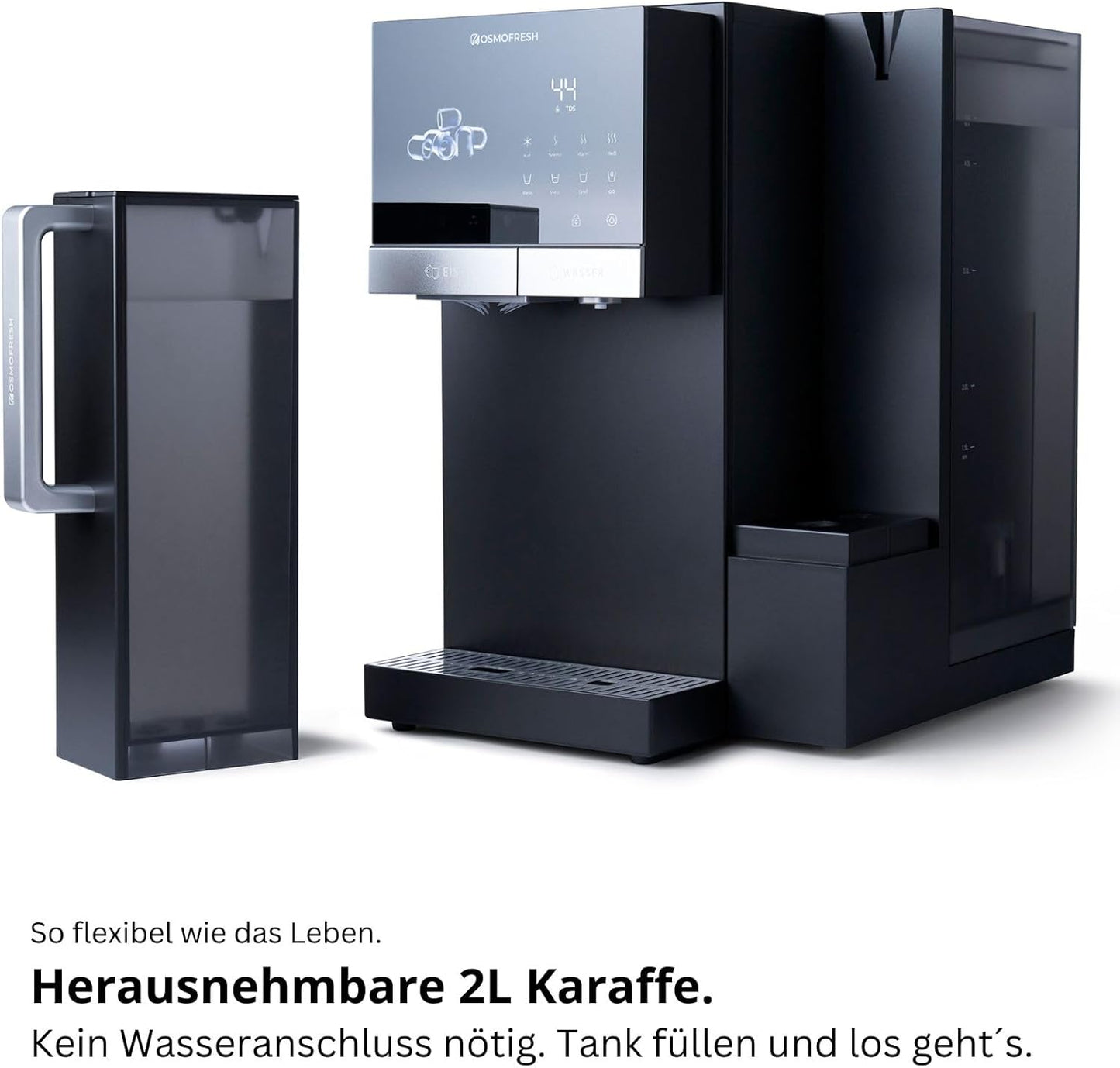 Osmoseanlage mit Eiswürfelmaschine & UV-Filter