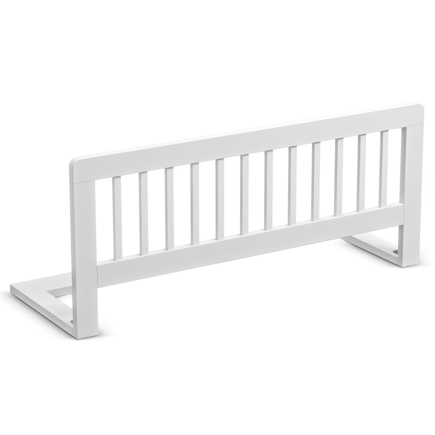 Klappbares Bettgitter, 90 x 40 x 5 cm Weiß