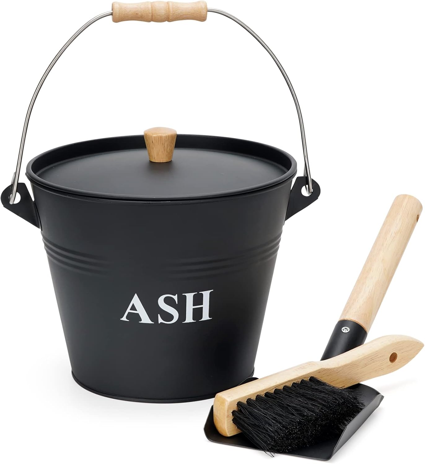 Ascheeimer mit Deckel