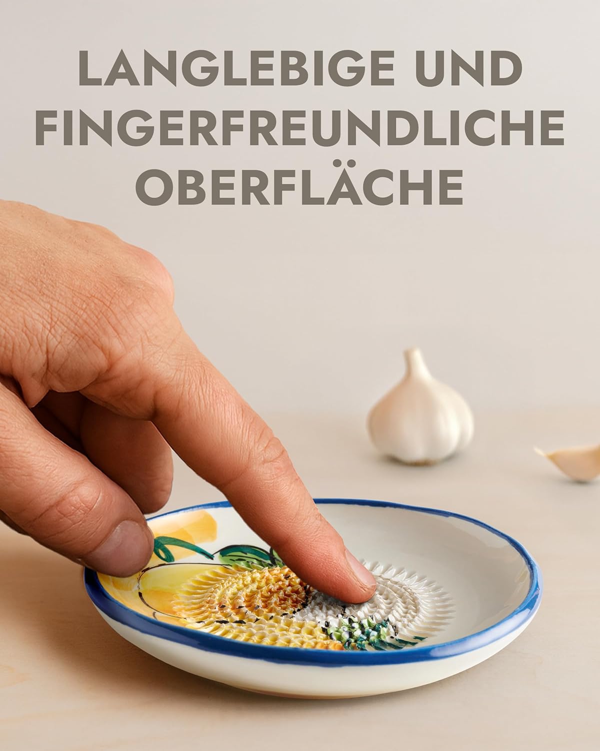 Keramikreibe und Dipschalen-Set, Melissa