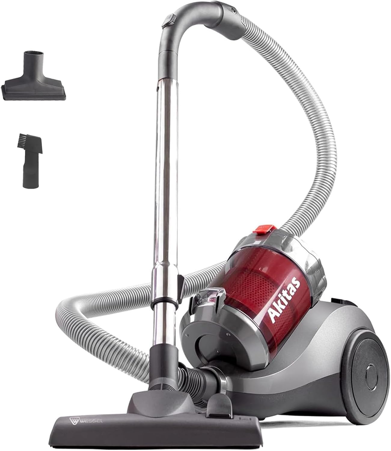 Beutelloser Staubsauger C6 mit 2-in-1-Bürstenkopf, C6