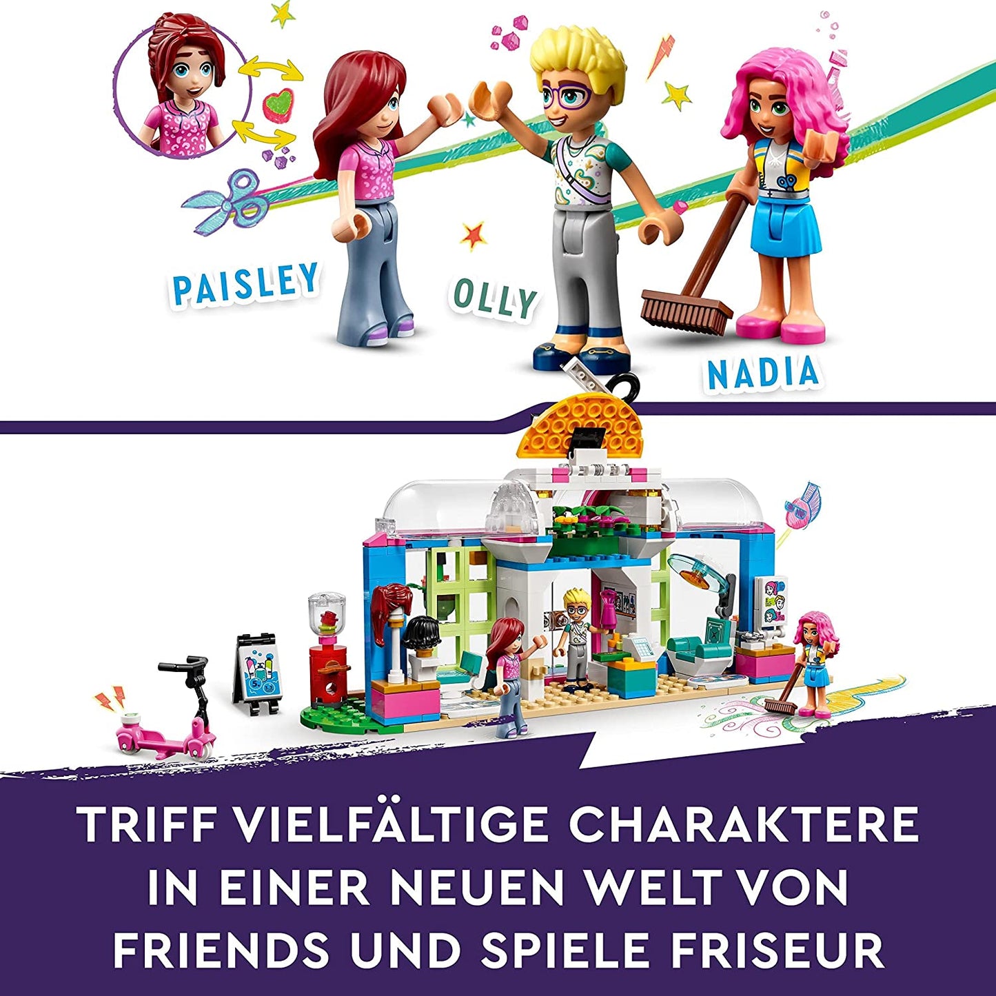 41743 Friends Friseursalon, Konstruktionsspielzeug, Single