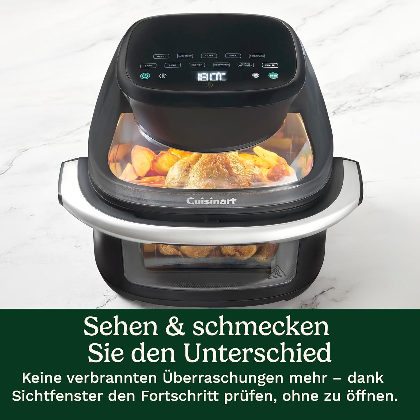 Heissluftfritteuse AFC9E mit 9 Funktionen