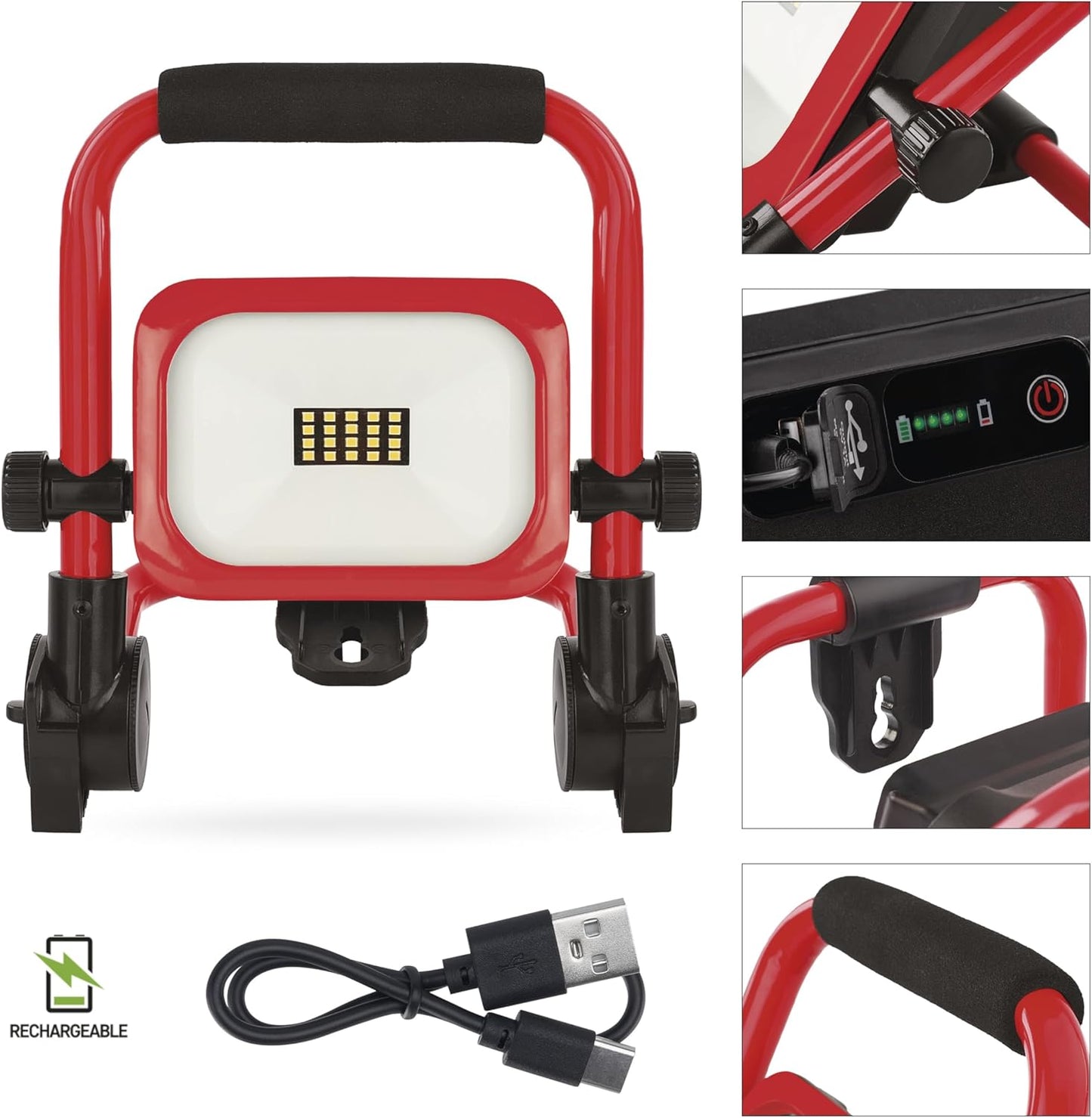 LED-Akku-Strahler, 20 W / 1650 lm