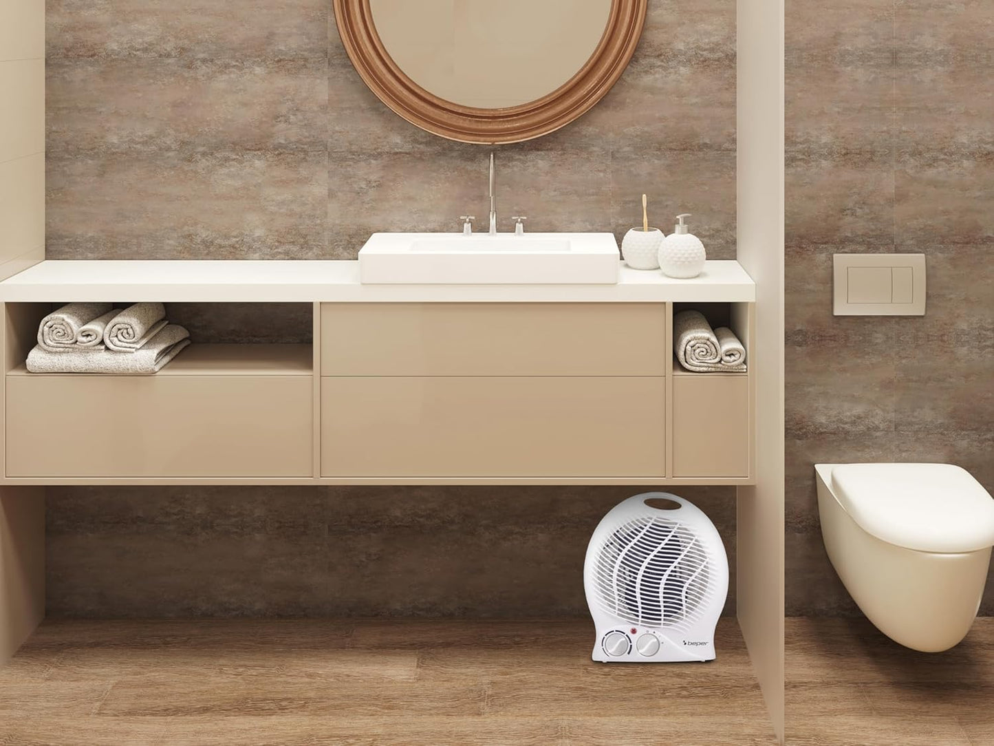 Heizlüfter P203TER202 mit Thermostat und Eco-Modus