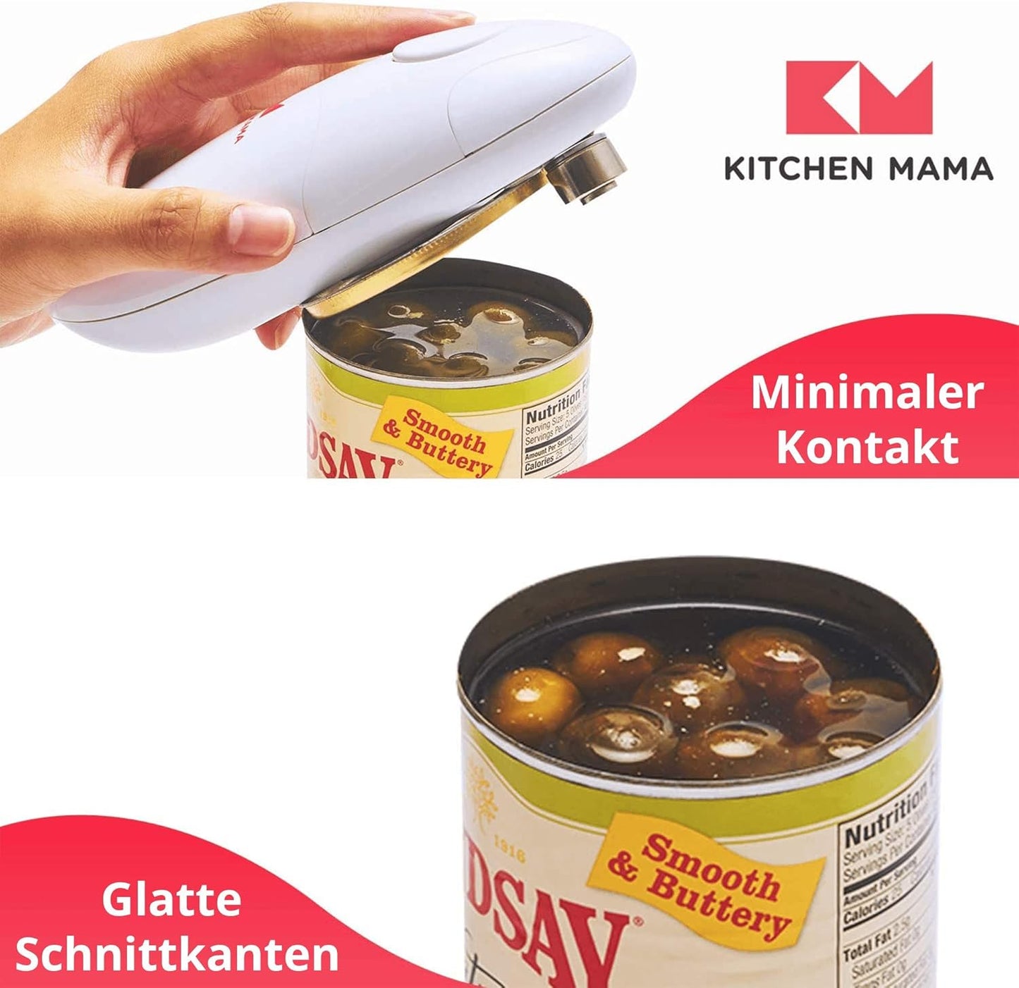 Elektrischer Auto-Dosenöffner, Rot