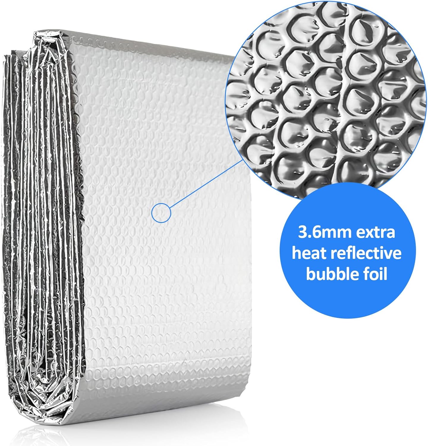 Zuschneidbare Isolierfolie für Heizkörper 5m x 60cm