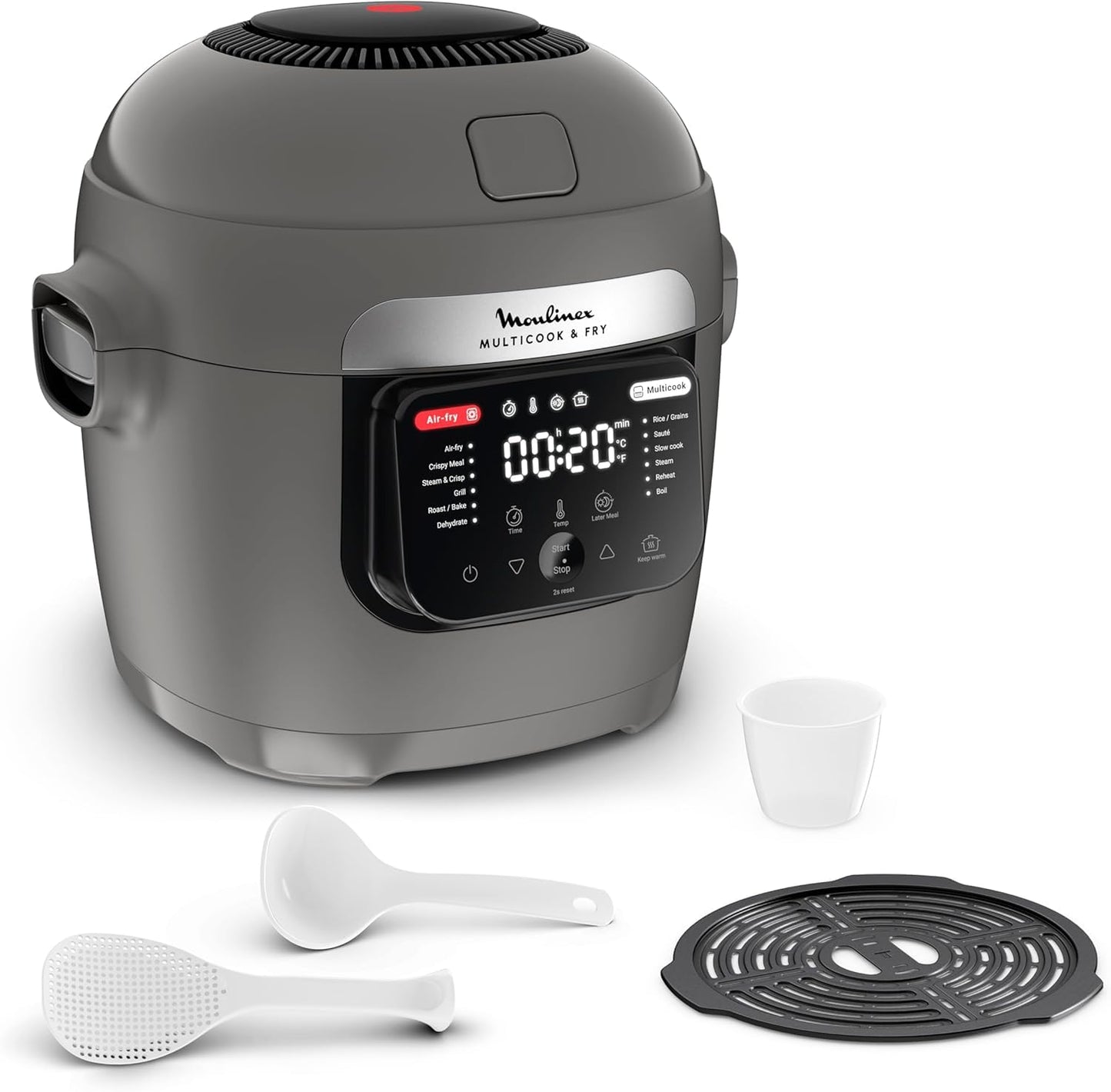 Multicook & Fry MZ730BF0, 12 Kochprogramme + Air Fryer 6L = 6 personnes