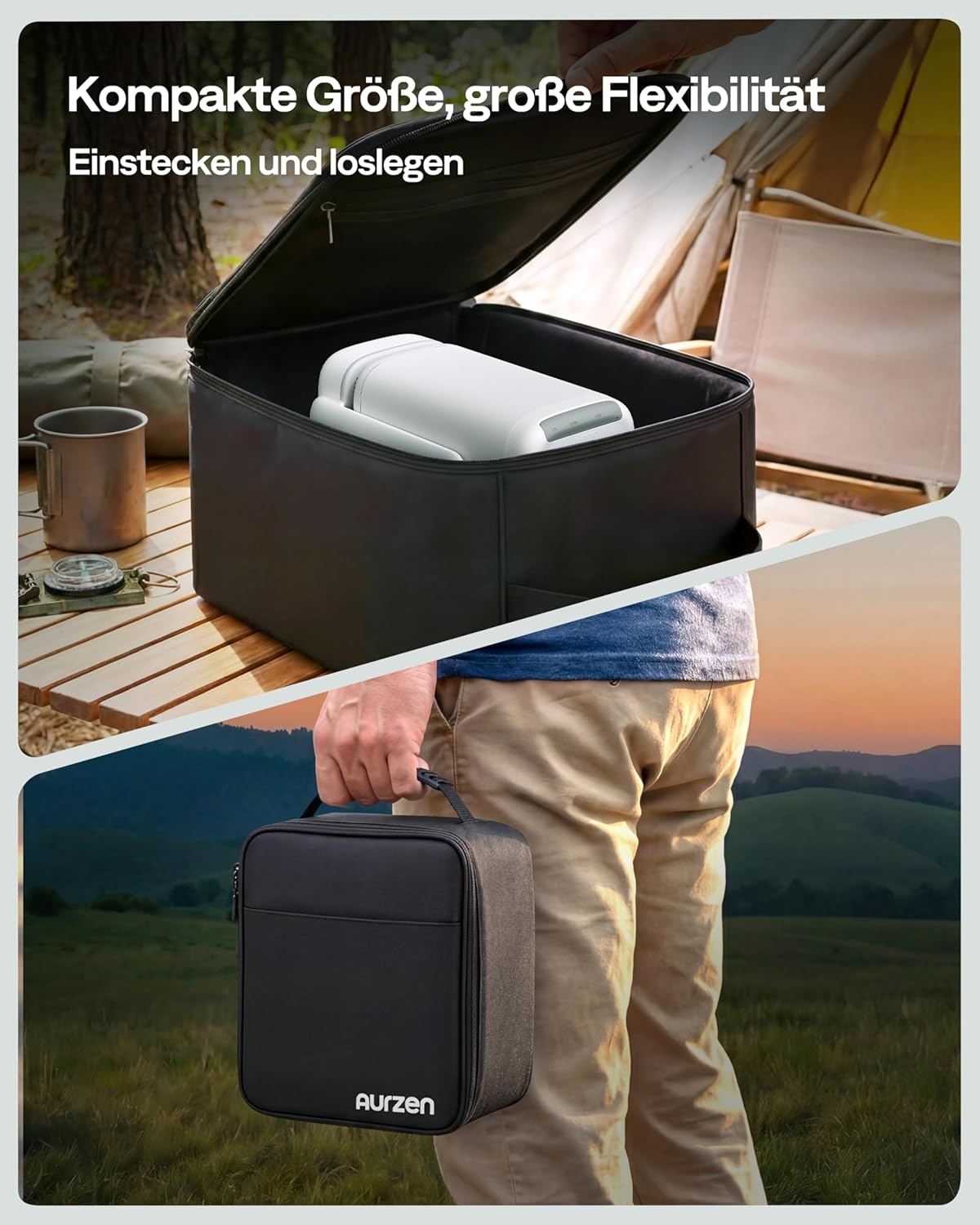 D1 air Smart Beamer mit Apps & 4K-Unterstützung, Weiss