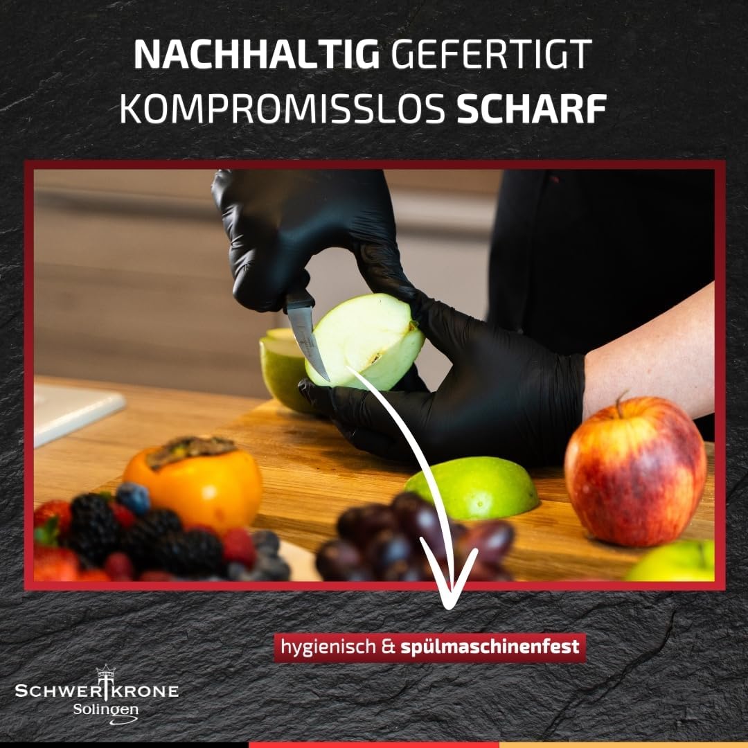 4er-Set Gemüsemesser, 4-Stück gebogen