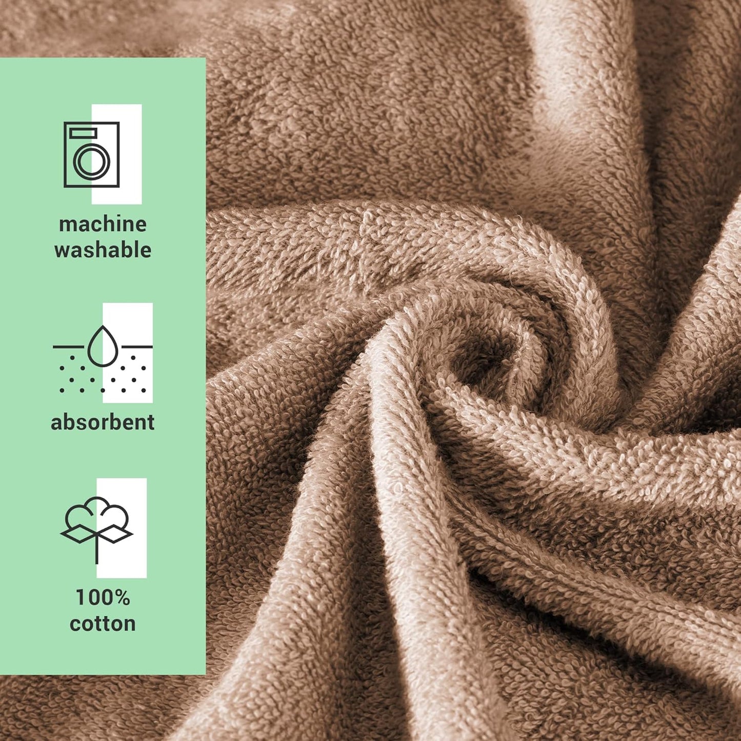 Surfer Poncho, L-XL Taupe