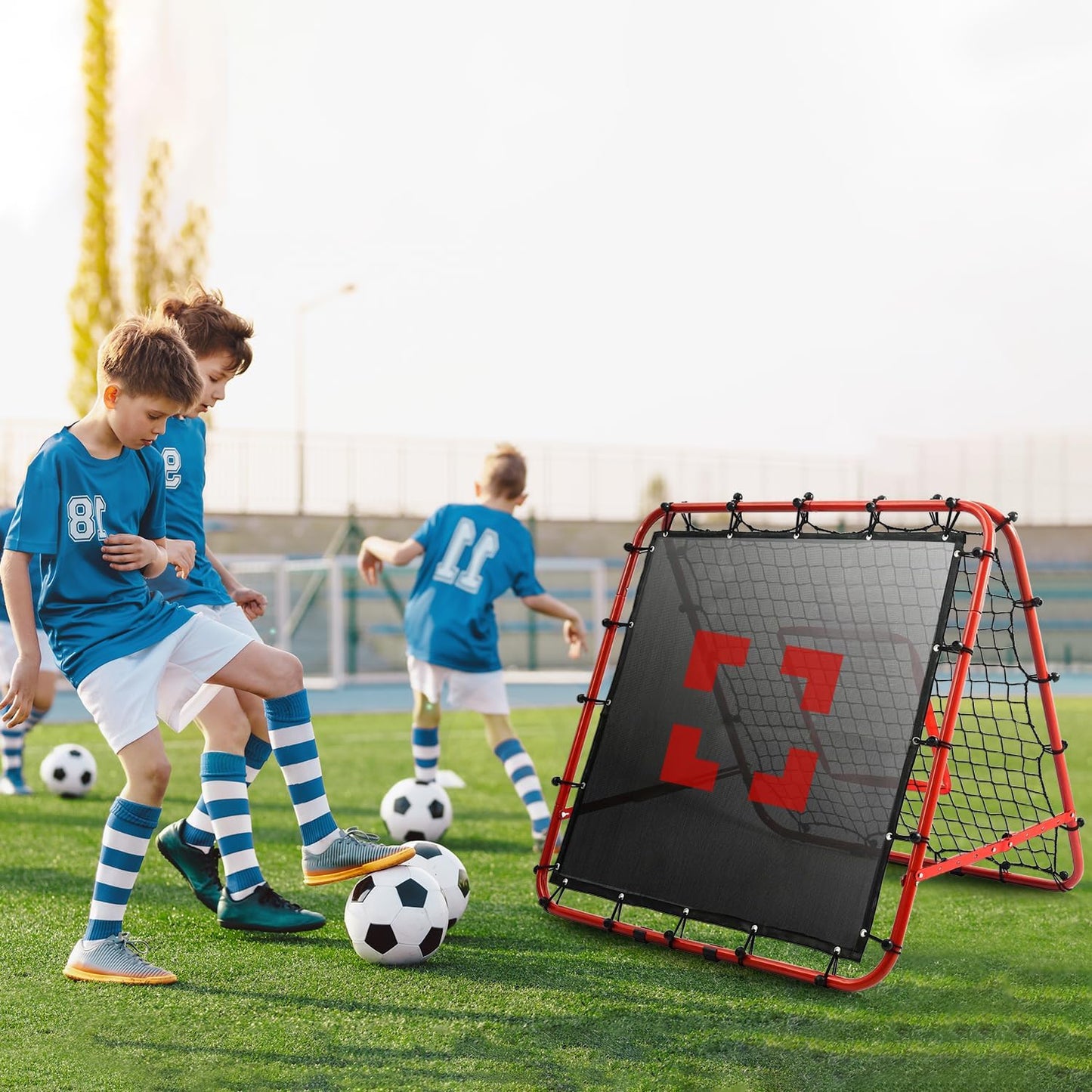 Rebounder für Fussball- und Volleyballtraining