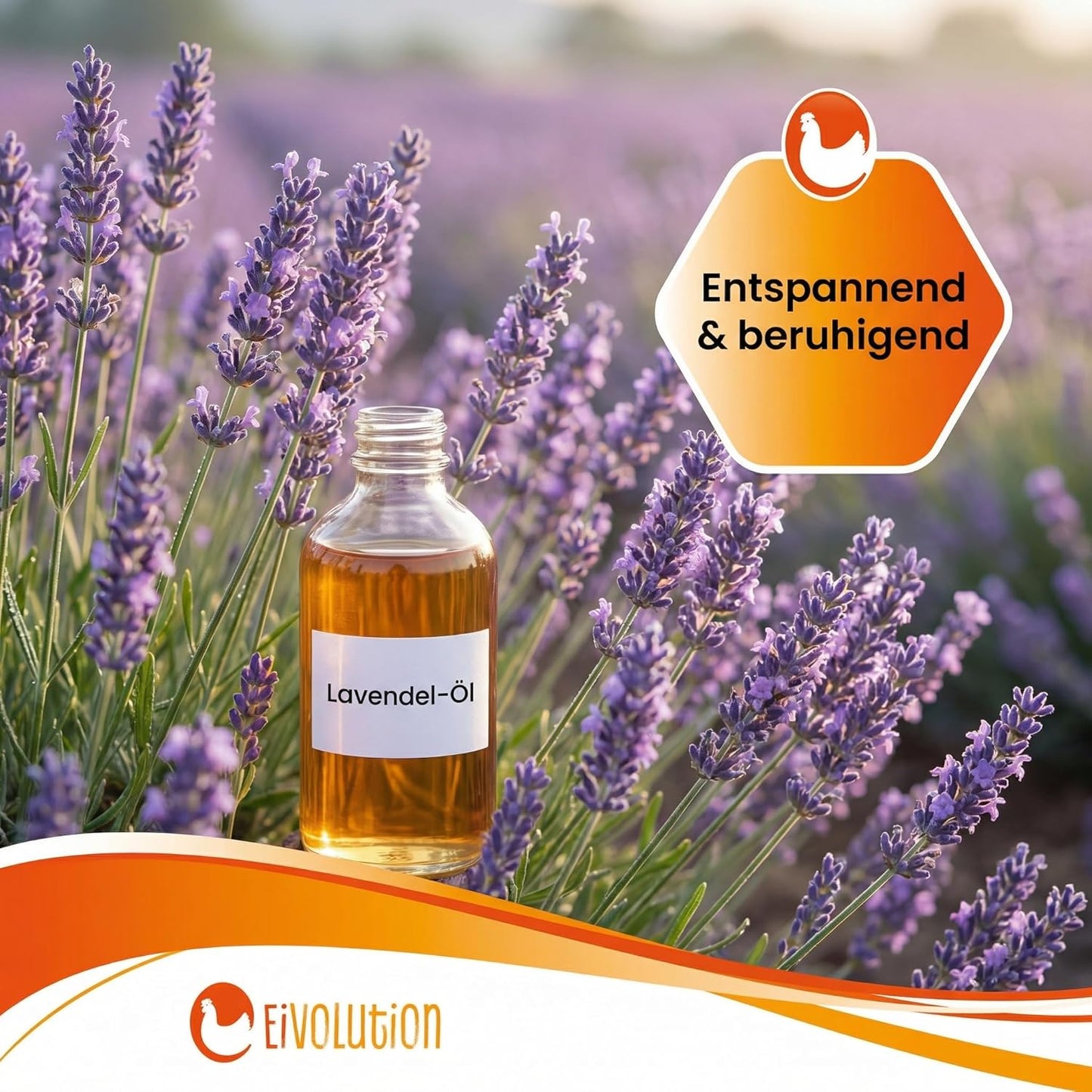 Hanfeinstreu mit Lavendel, staubarm