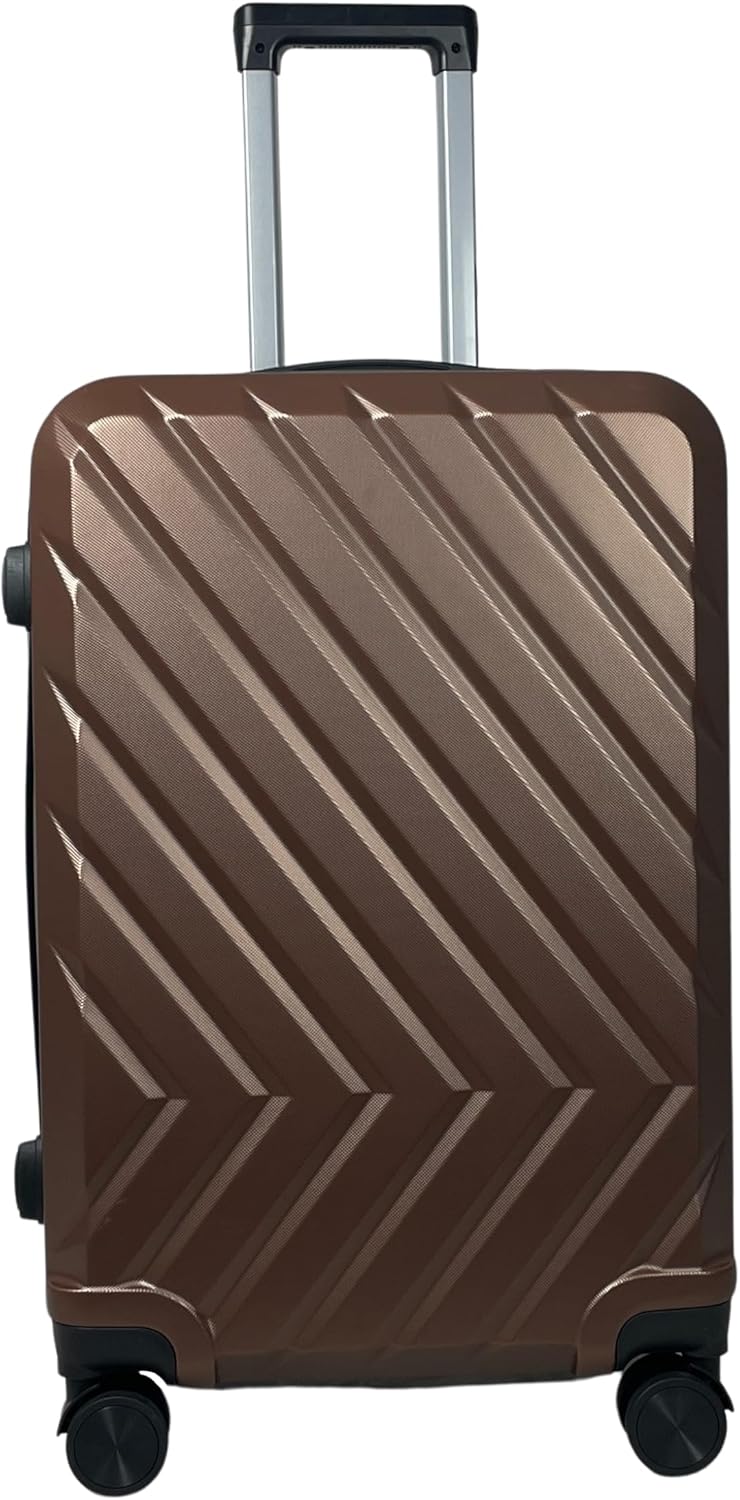 Hartschalen-Reisekoffer, Mittlere Koffer (65cm) / Koffee