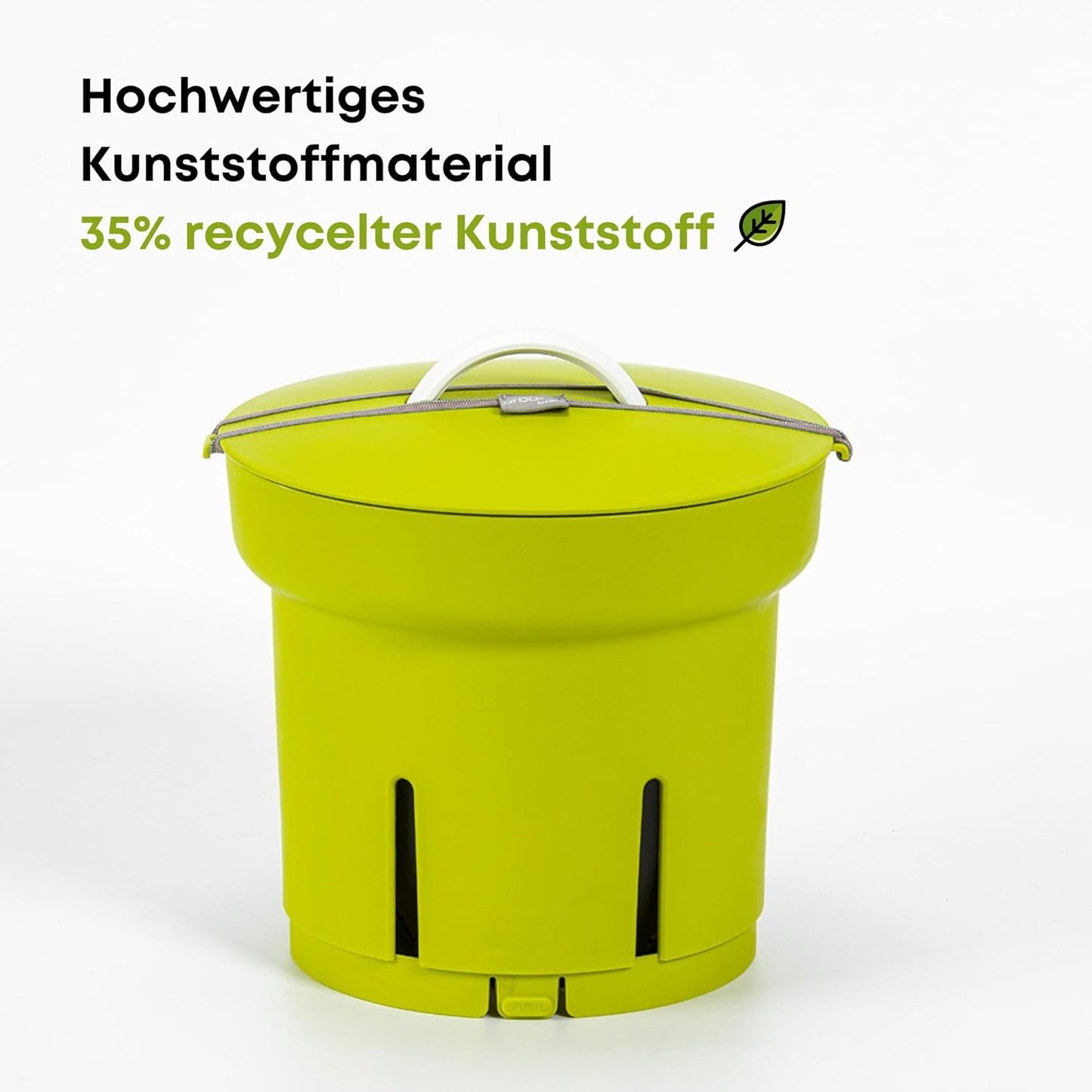 Wurmkomposter für Hochbeete, Grün