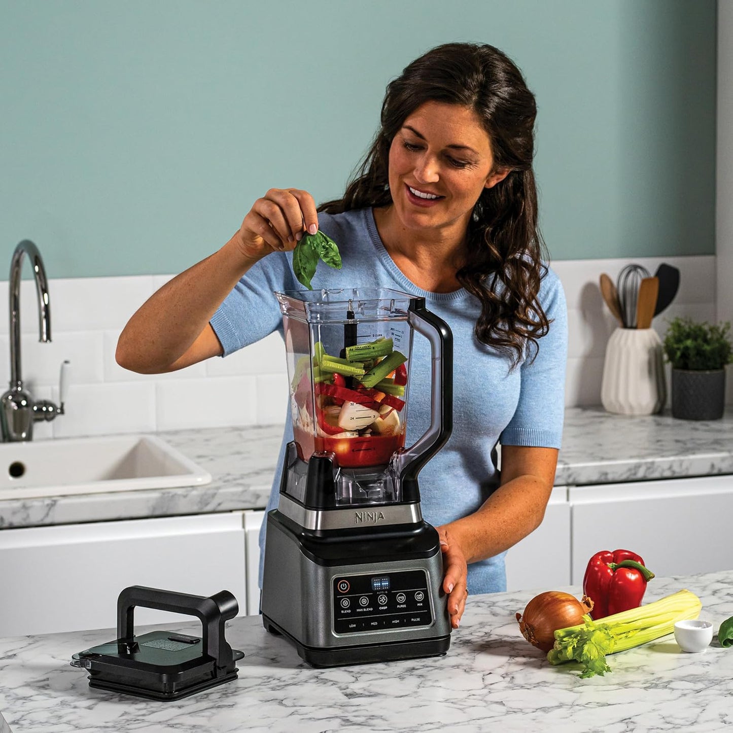 3-in-1 Küchenmaschine mit Auto-iQ, BN800EU, 3-in-1-Mixer, Schwarz