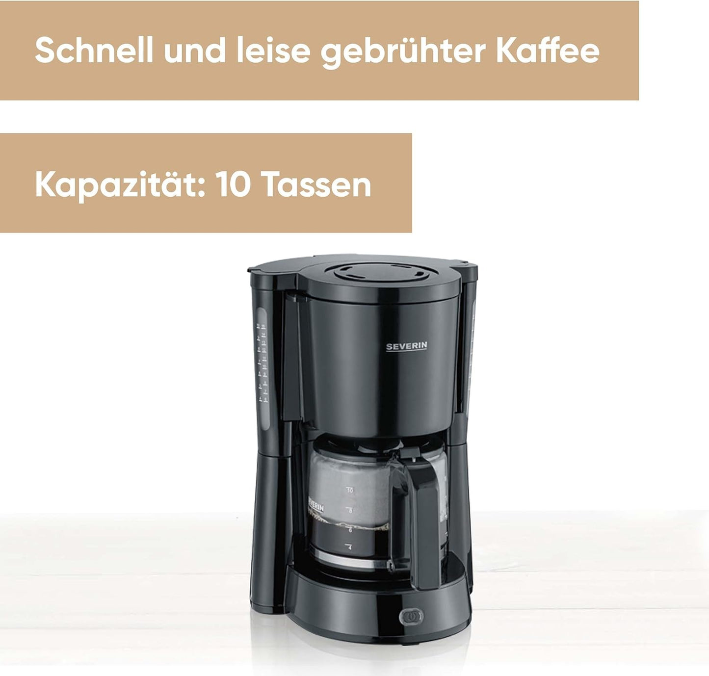 Kaffeemaschine KA 4815, Schwarz