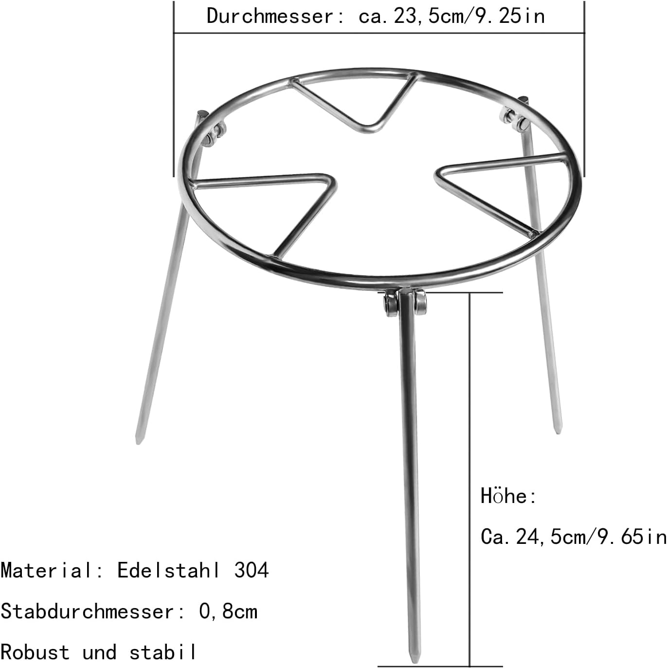 Lagerfeuerstativ, A1-Typ