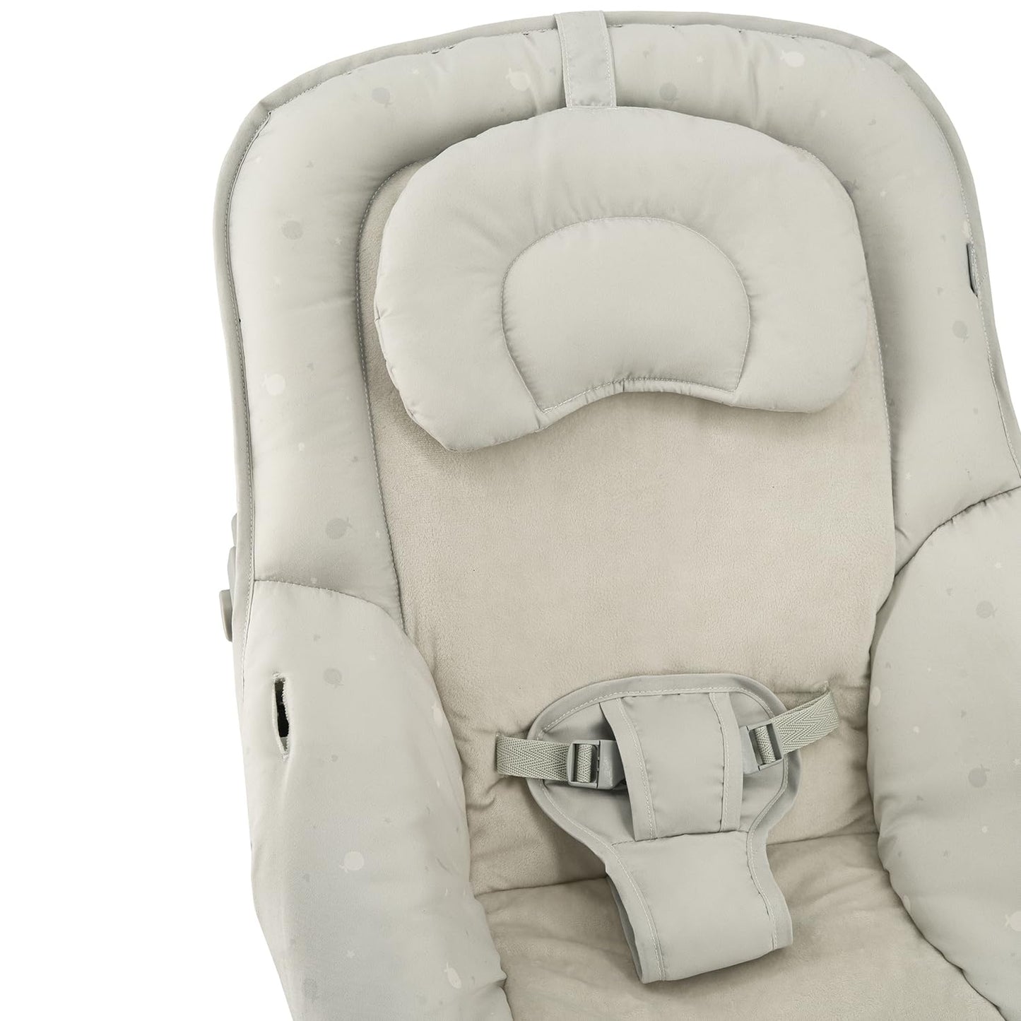 Babywippe Lapis mit Vibrations- und Musikfunktionen, Hellgrau