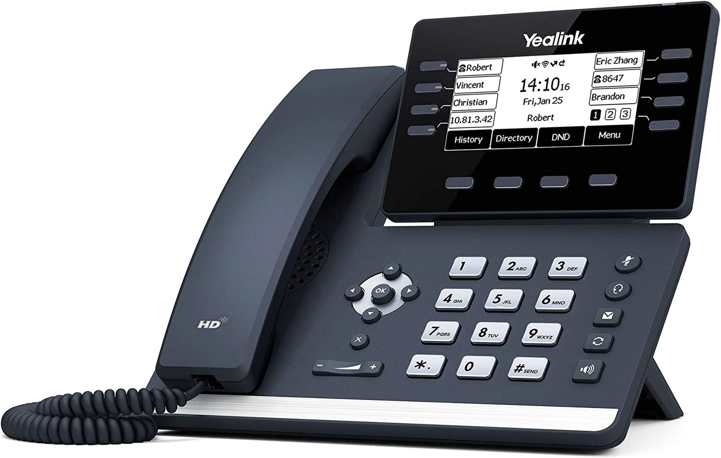 SIP-T53W, VoIP-Telefon