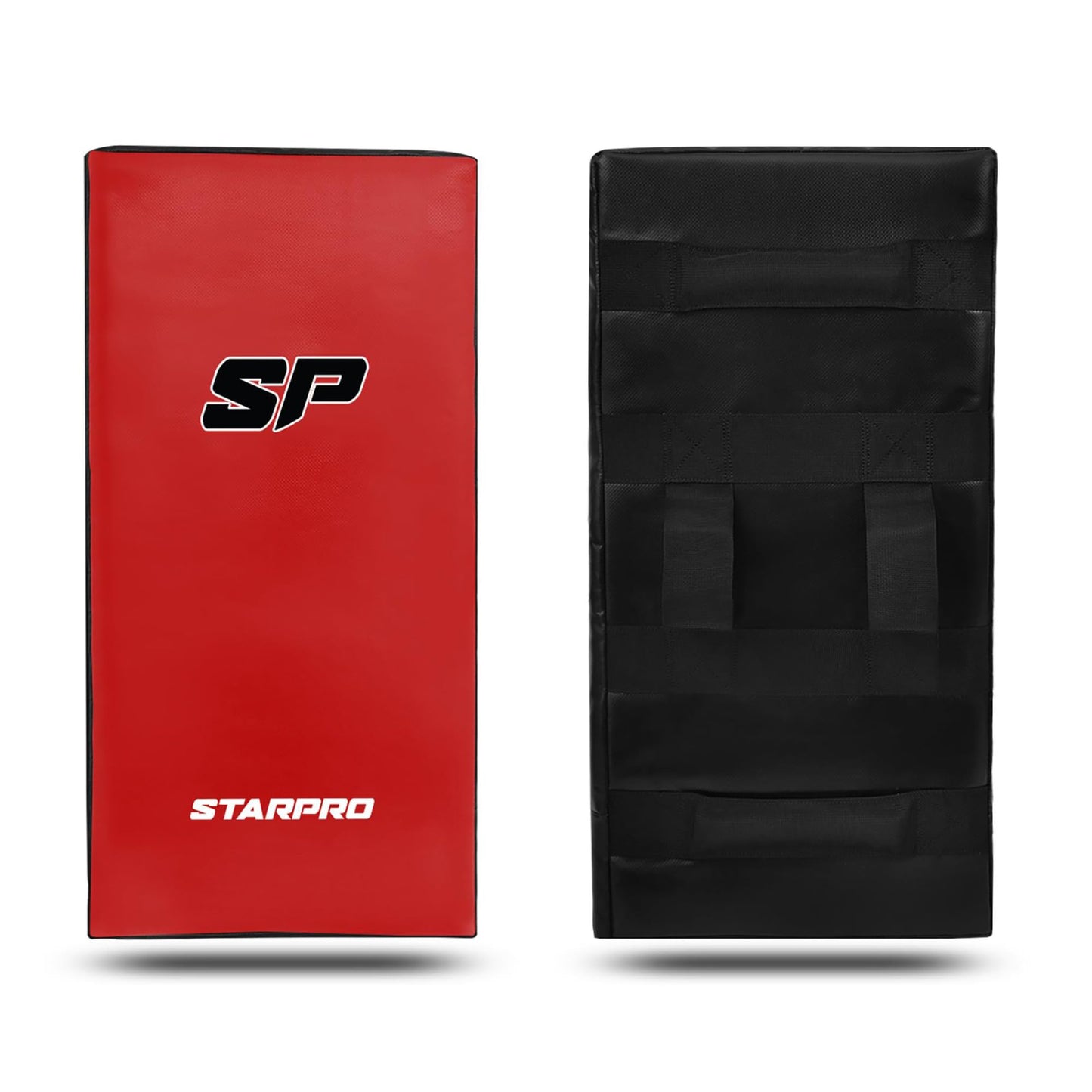 Schlagpolster für Kampfsport, 75x35x15cm Rot/Schwarz