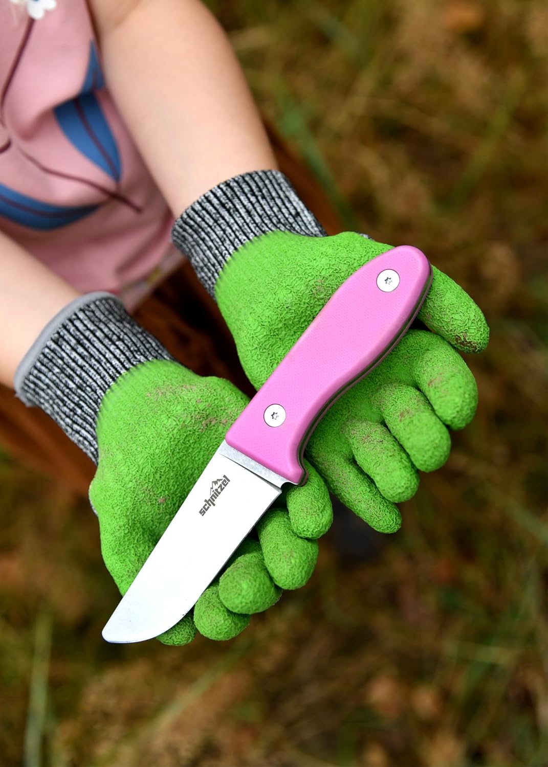 Kinderschnitzmesser, Pink