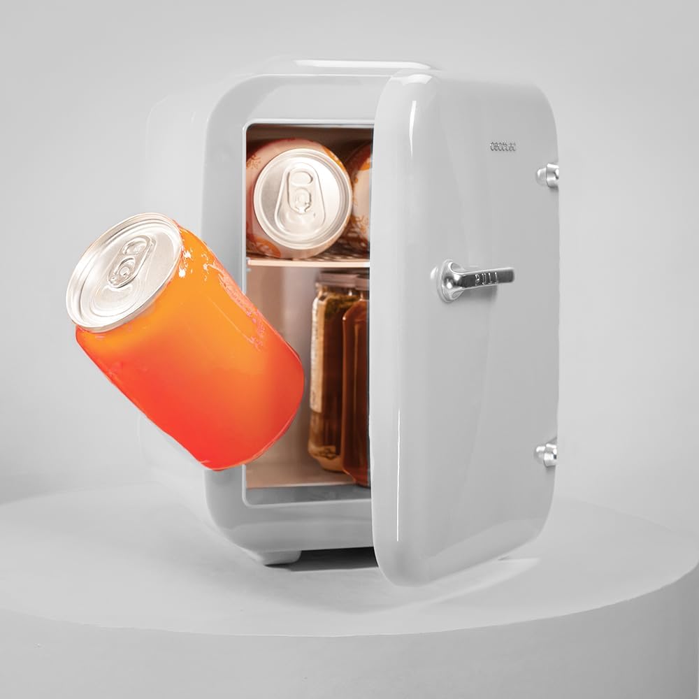 Mini-Kühlschrank Bolero mit Heizfunktion, 4 L | Habana Weiss