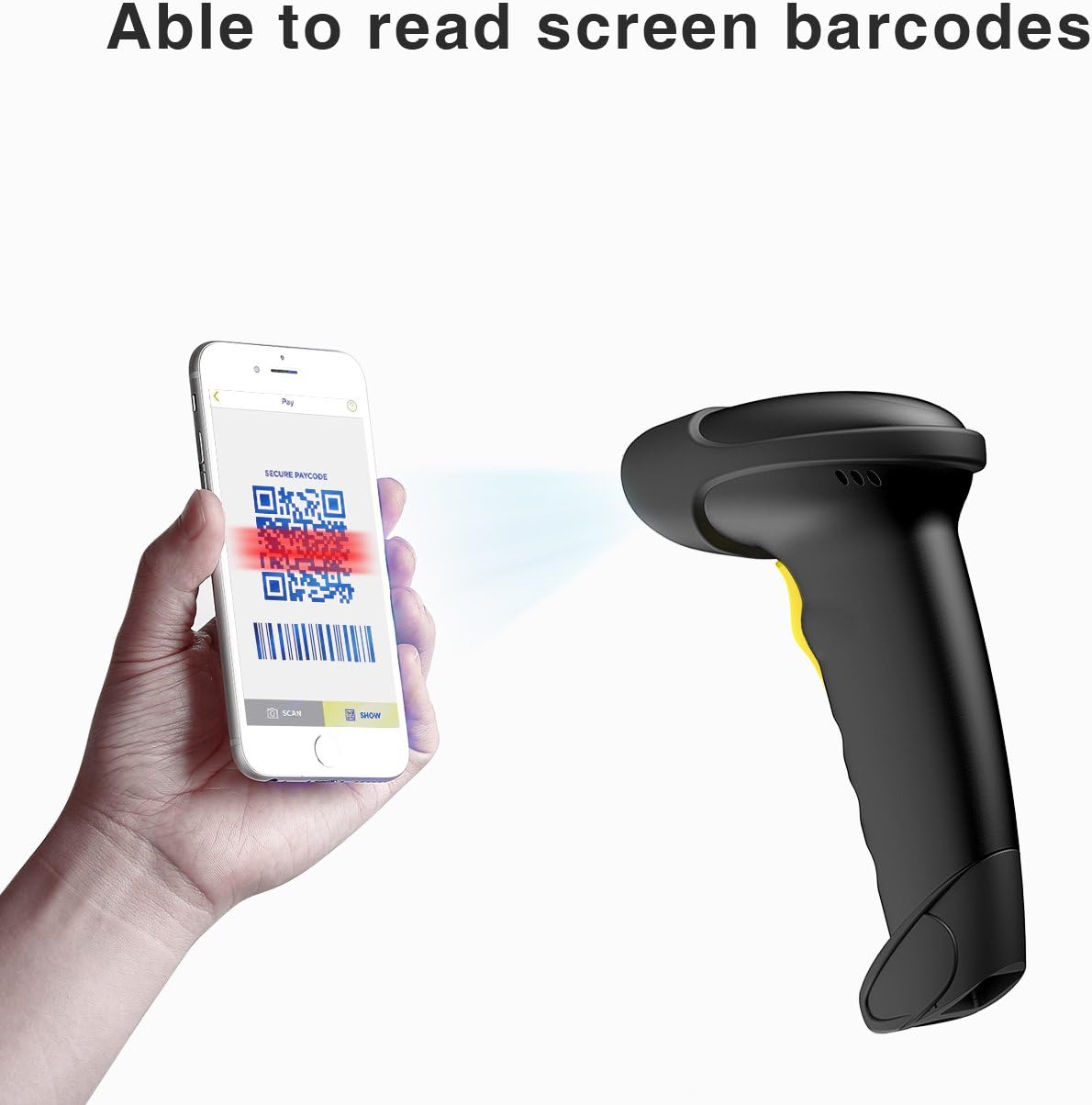 Barcode Scanner BCST-50 für 1D und 2D, 2D Bluetooth