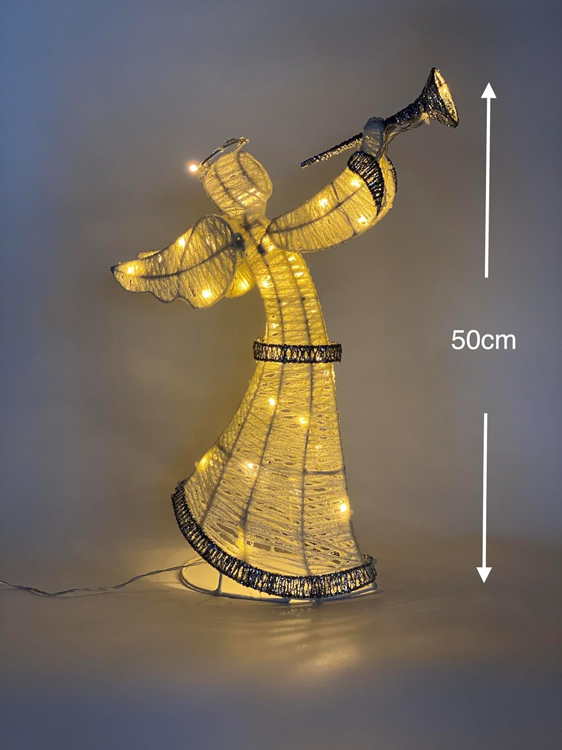 LED Engel Figuren-Set mit Timer, Relax Serie, Engel Set - warmweiss
