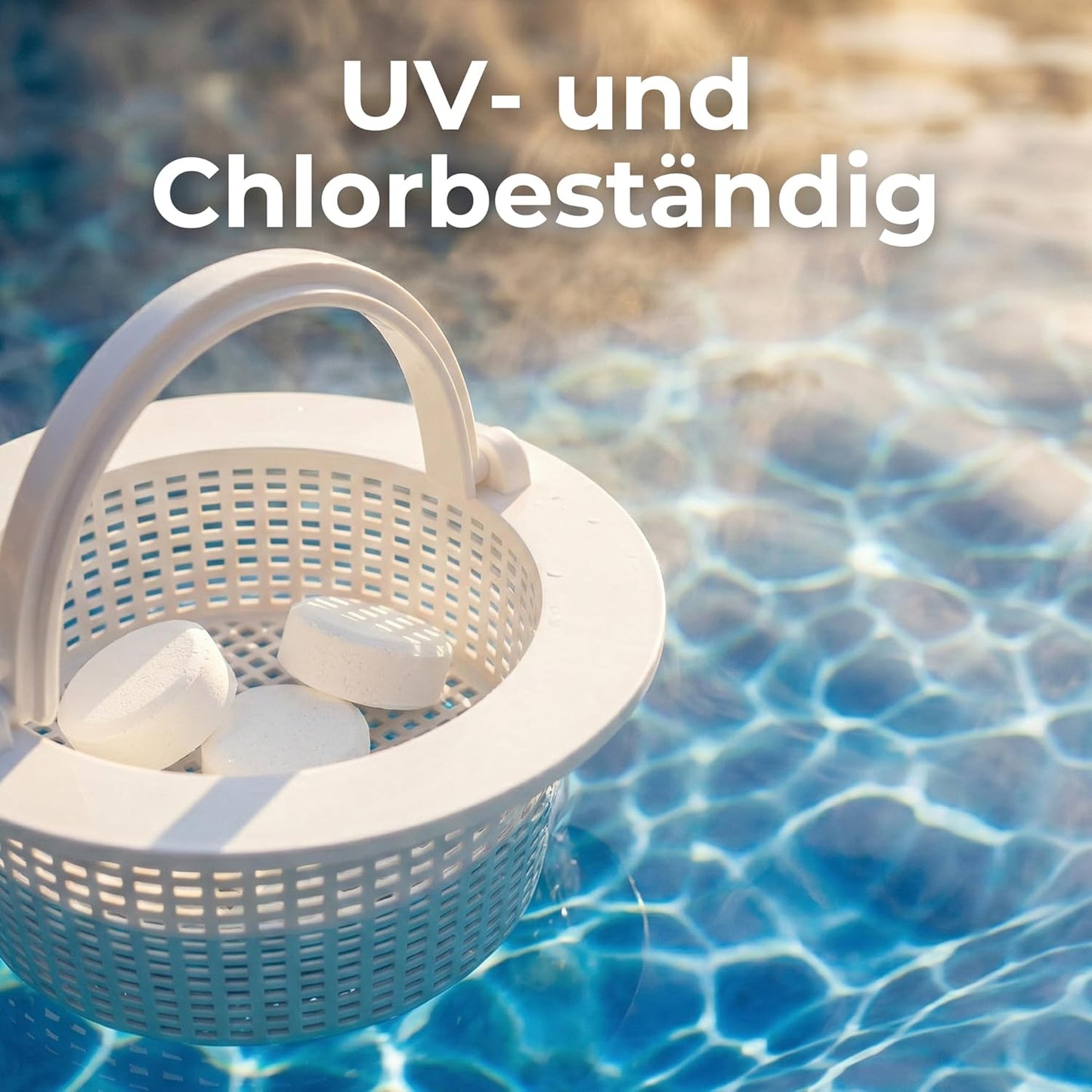 PVC-Poolfolie rund für Stahlwandpools 460 x 120 cm